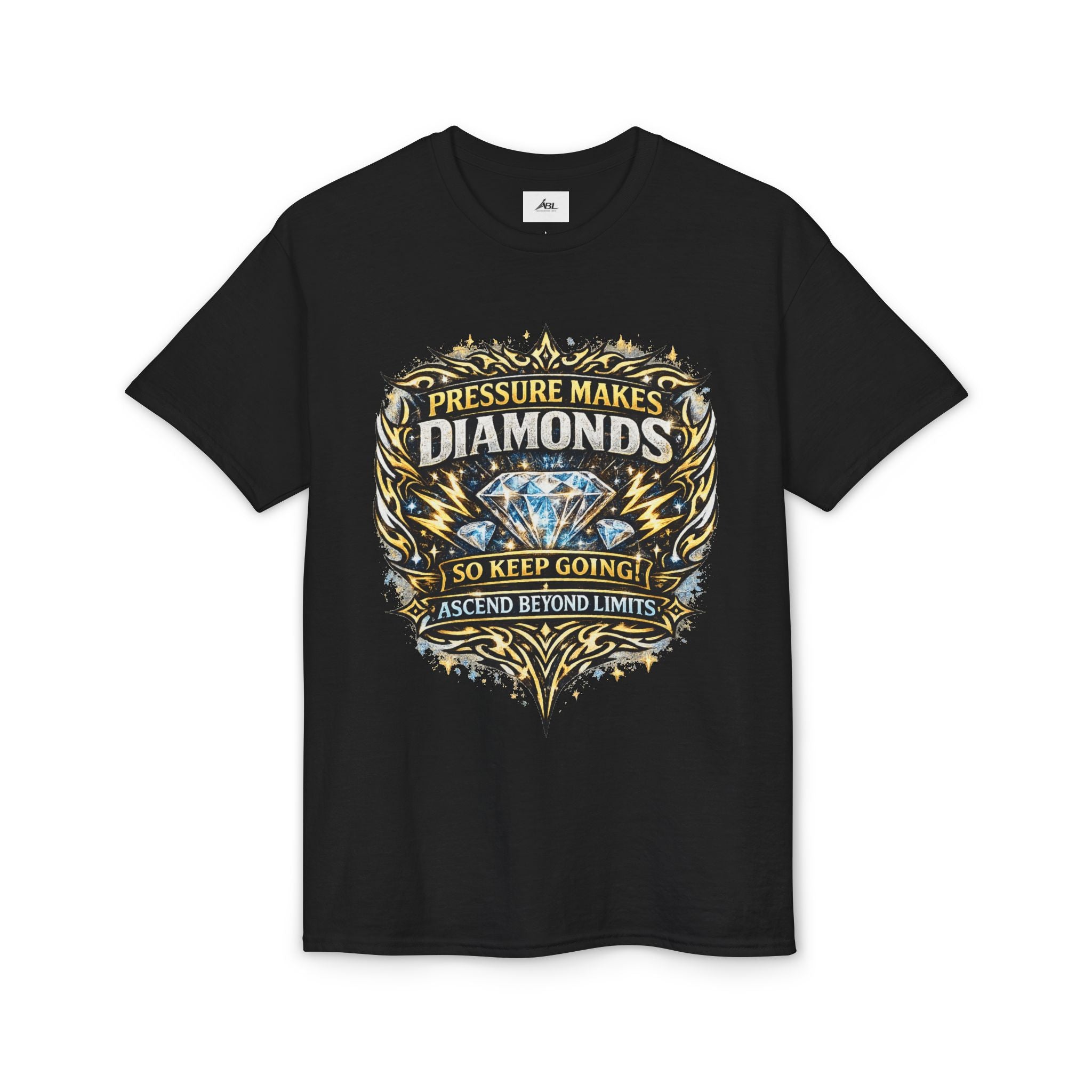 Pressure Makes Diamonds T-Shirt — Motivational Inspirational Graphic Tee