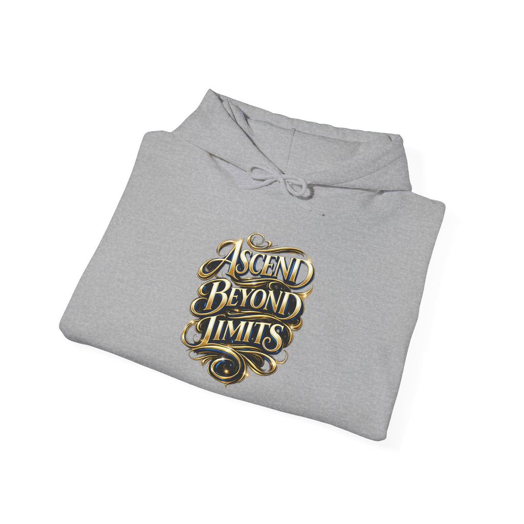 Ascend Beyond Limits Hoodie — “Average Is The Enemy” Inspirational Graphic Sweatshirt