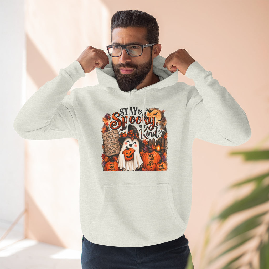 Halloween Stay Spooky But Be Kind Hoodie