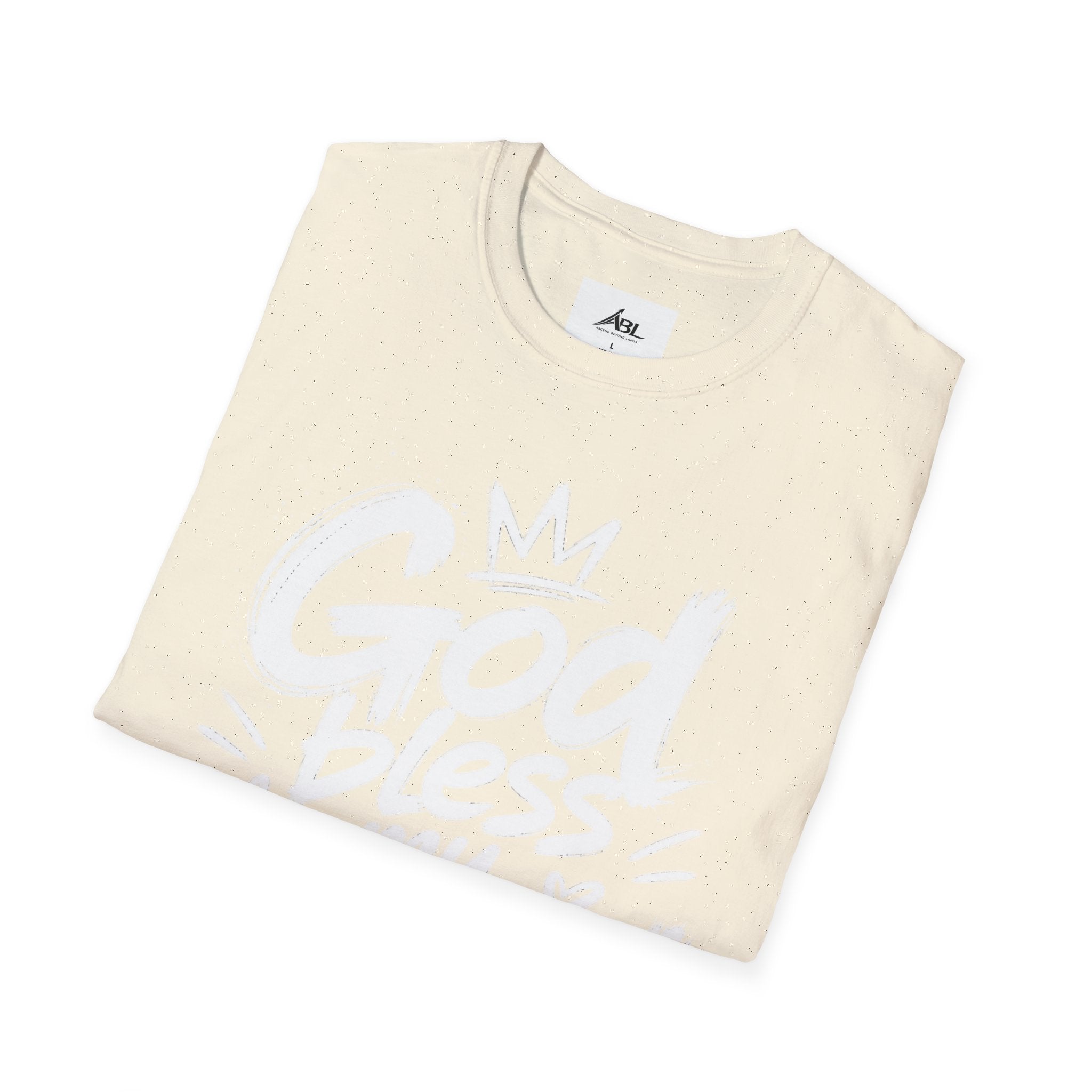 God Bless My Fam T-Shirt — Faith-Based Family Graphic Tee