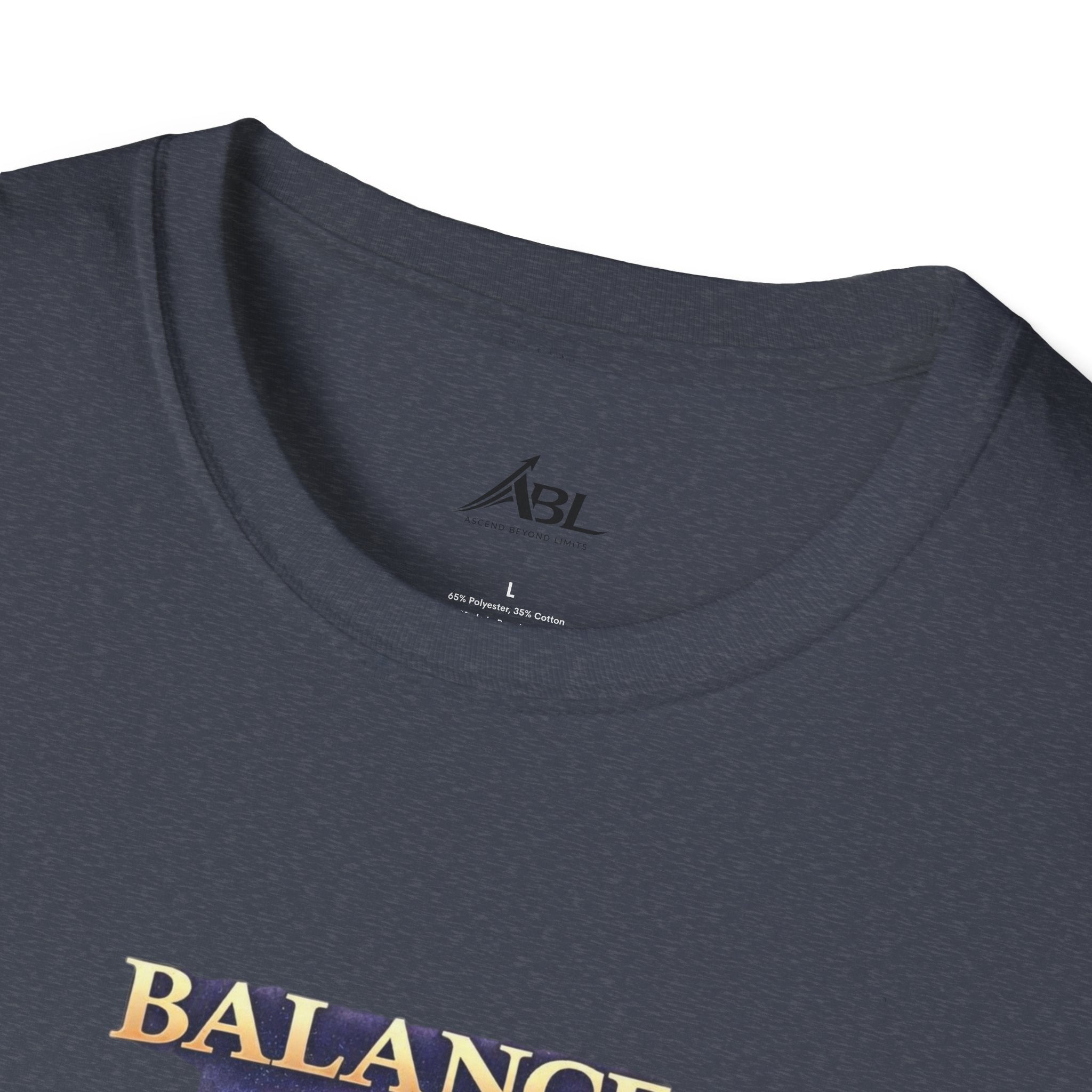 Chakra Balance T-Shirt — 'Balance Within' Spiritual Yoga Tee (Your Only Limit)