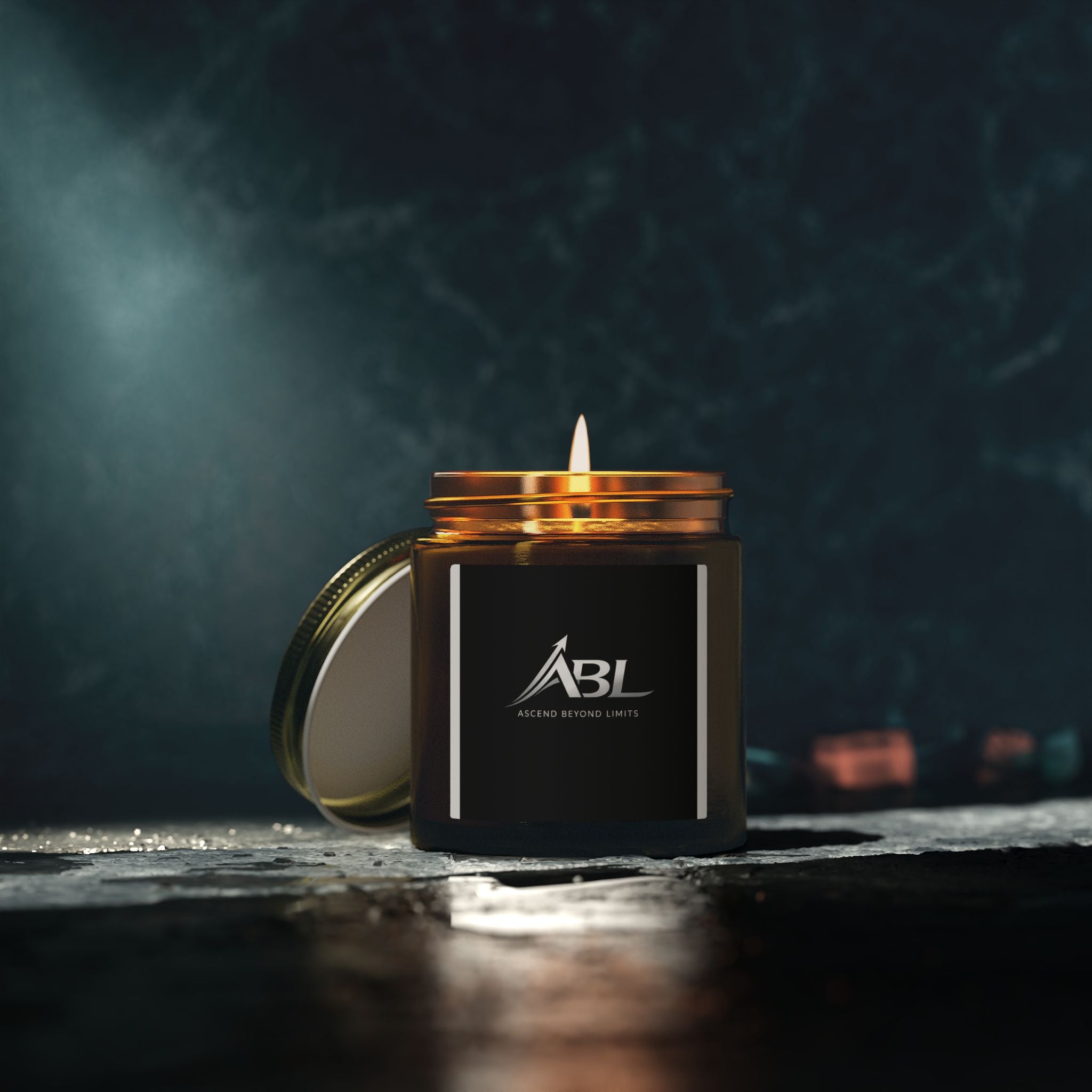 Coconut Apricot Scented Candle — 4oz & 9oz Coconut-Apron Wax Jar