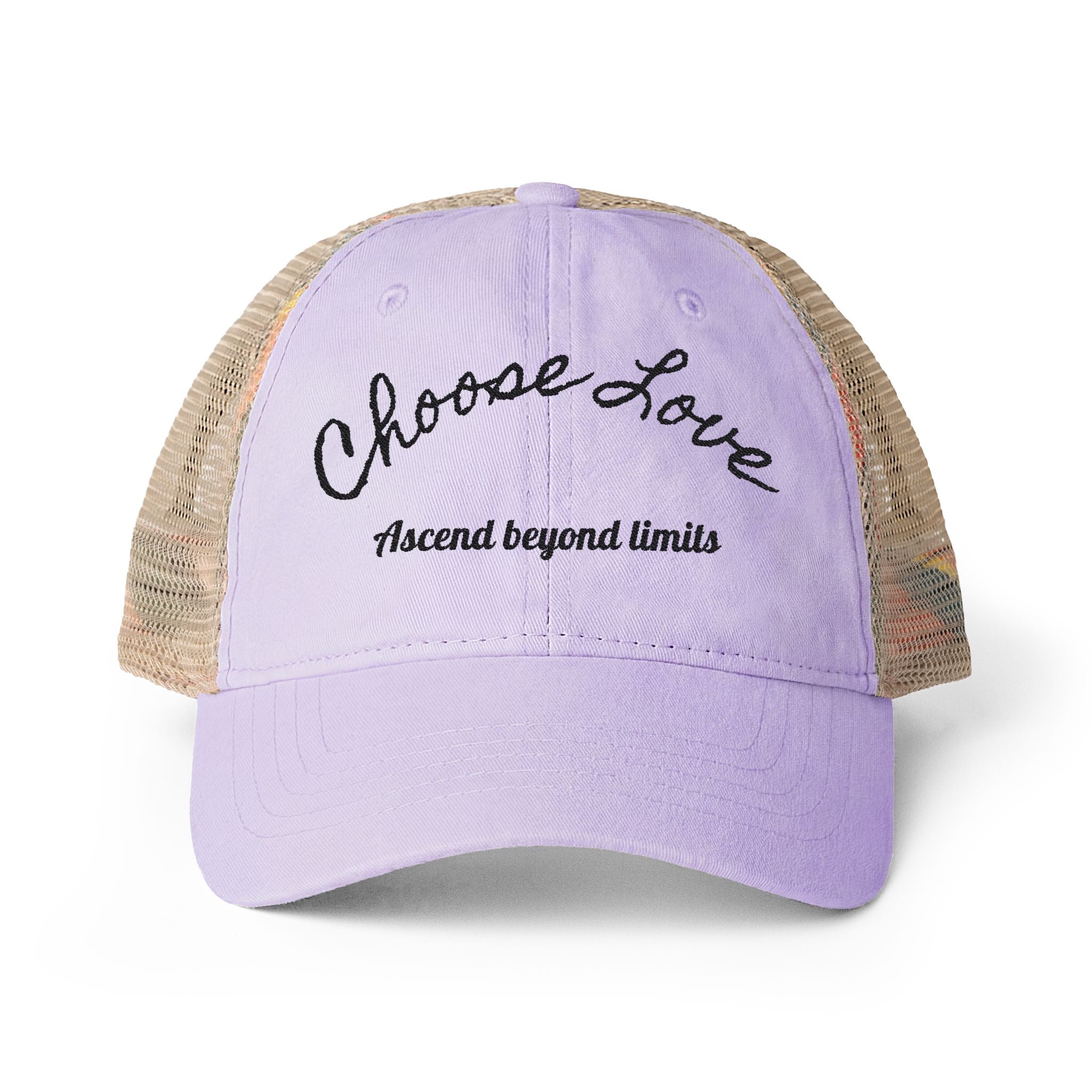 Women’s Choose love- mesh back cap