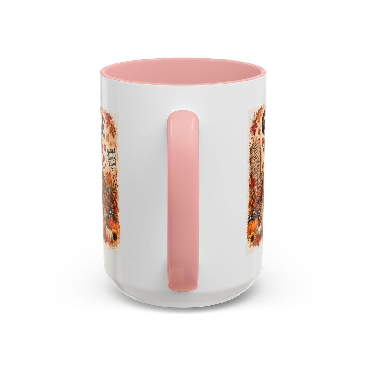 Gobble 'Til You Wobble — Thanksgiving Accent Mug