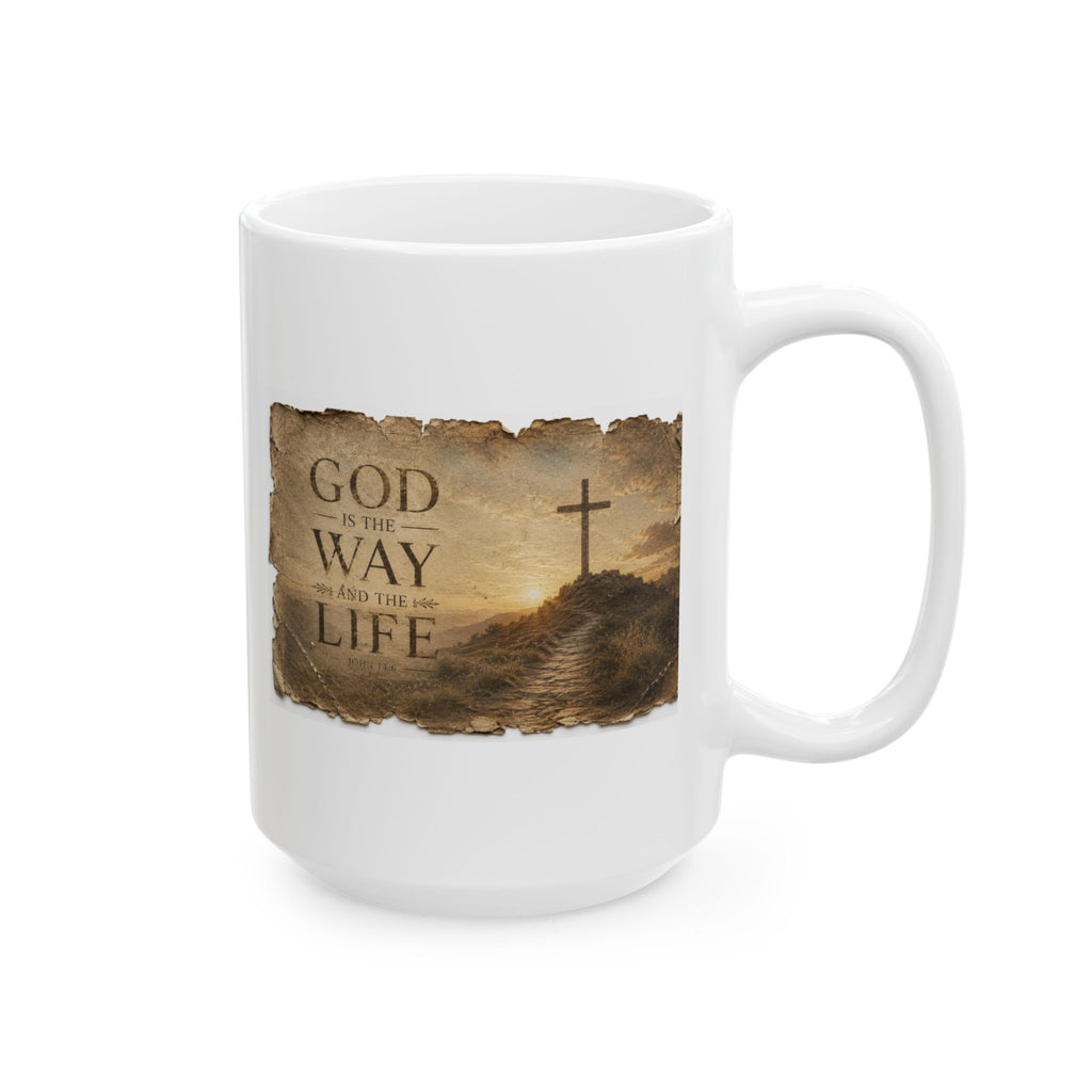 God is the way and the life Mug