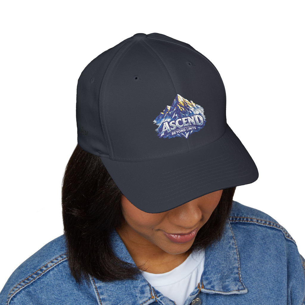 Ascend Mountain Embroidered Hat — 'Together We Rise' Closed-Back Cap