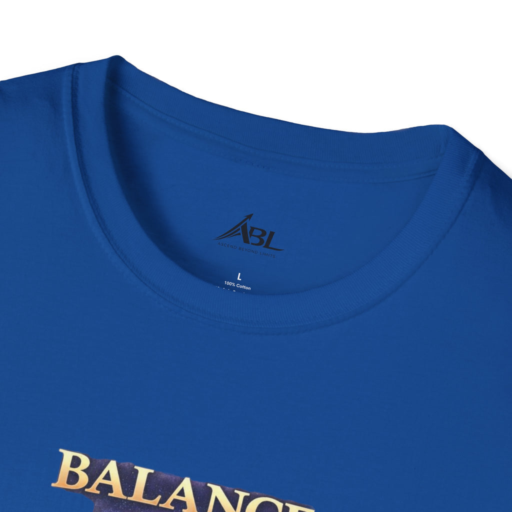 Chakra Balance T-Shirt — 'Balance Within' Spiritual Yoga Tee (Your Only Limit)