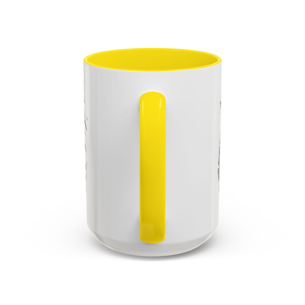 Ascend Beyond Limits- hand sketched feather Coffee-Accent Mug (11/15oz)