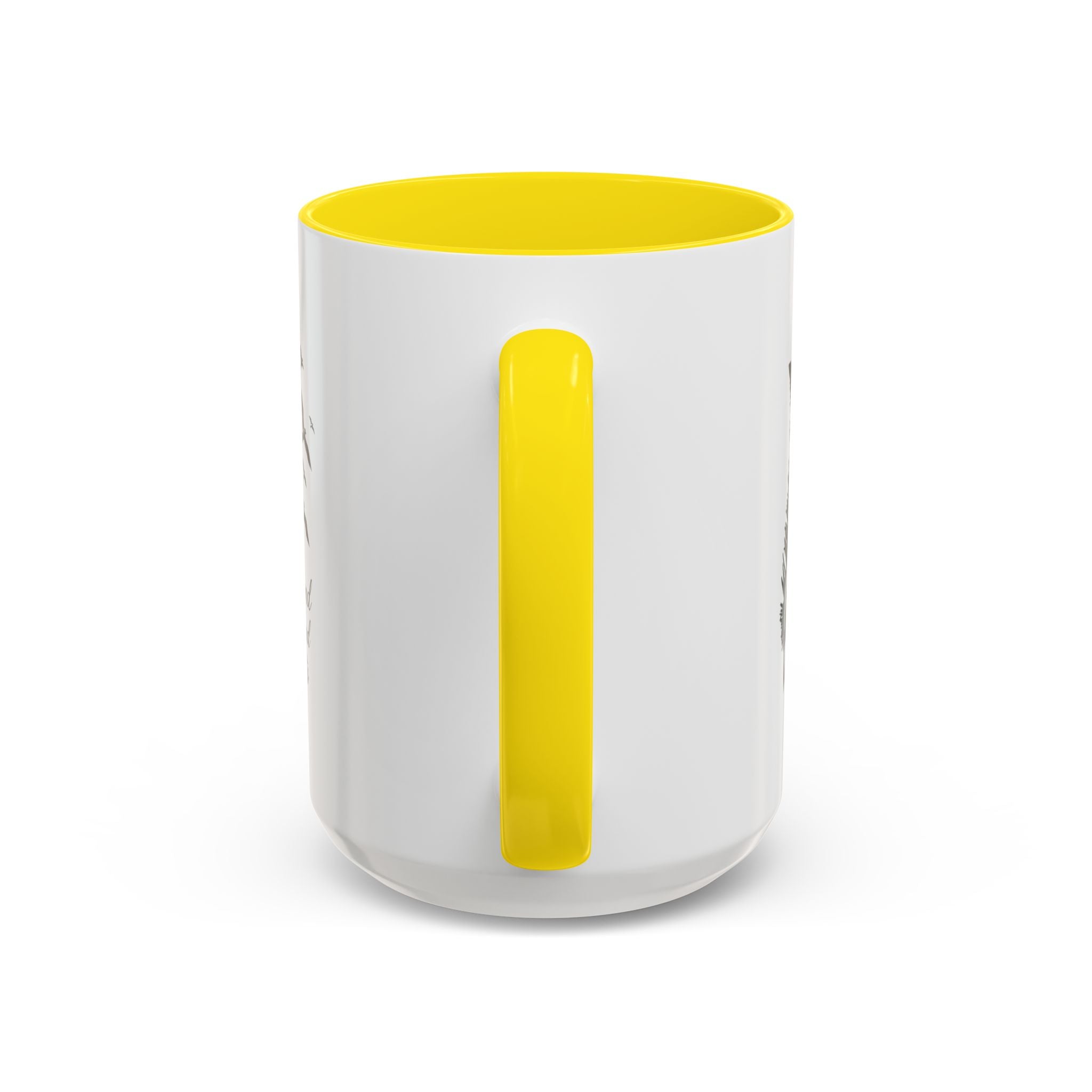 Ascend Beyond Limits- hand sketched feather Coffee-Accent Mug (11/15oz)
