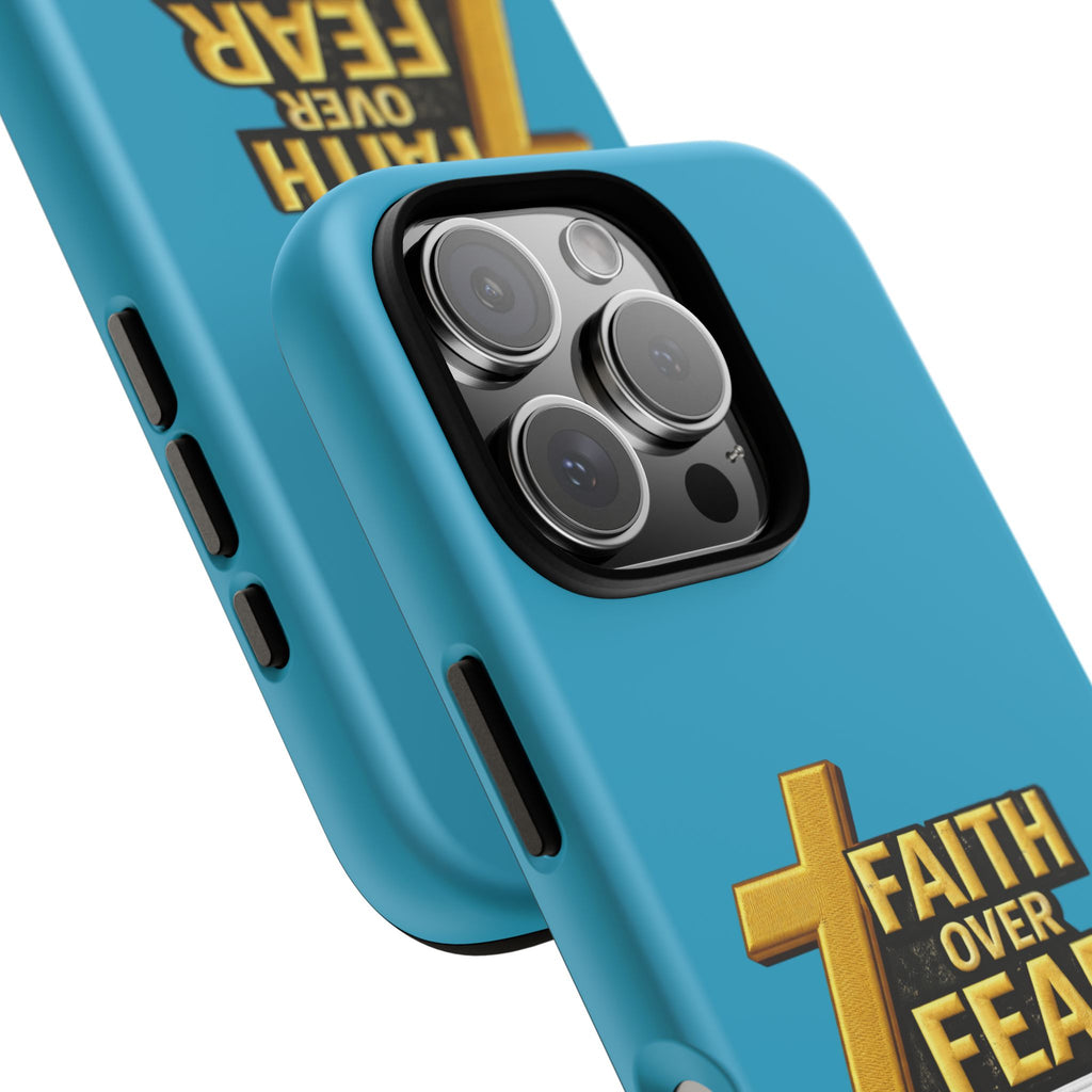Faith Over Fear Tough Phone Case — "Ascend Beyond Limits" Inspirational Christian Protection