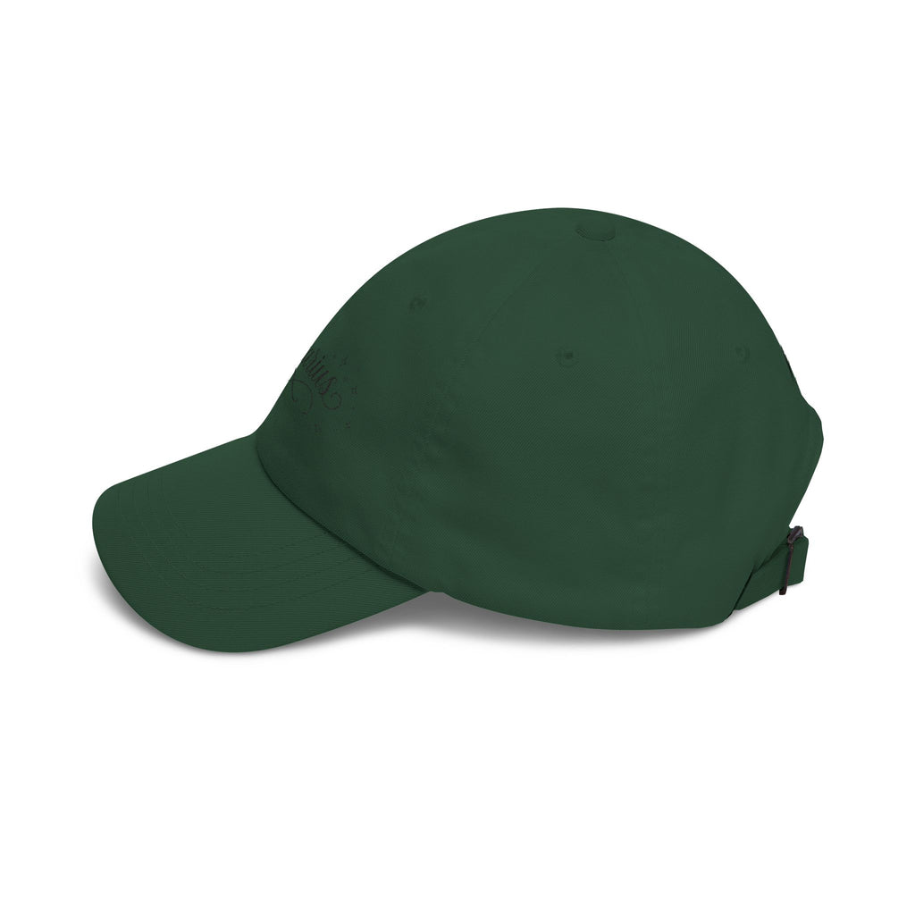 Aquarius Dad Cap – Elegant Script Zodiac Baseball Hat