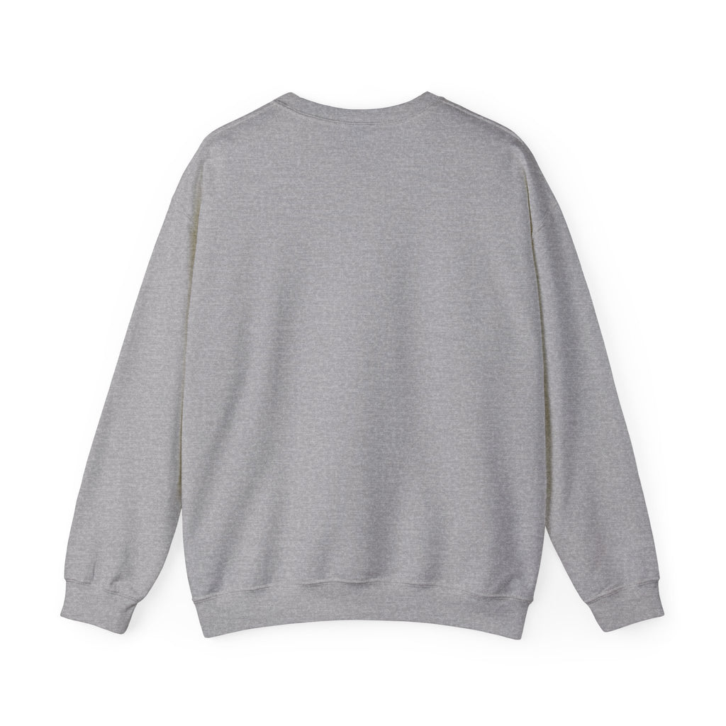 Crewneck Sweatshirt — “Fall in Love with the Journey of Becoming the Best Version of You” Floral Inspirational Pullover