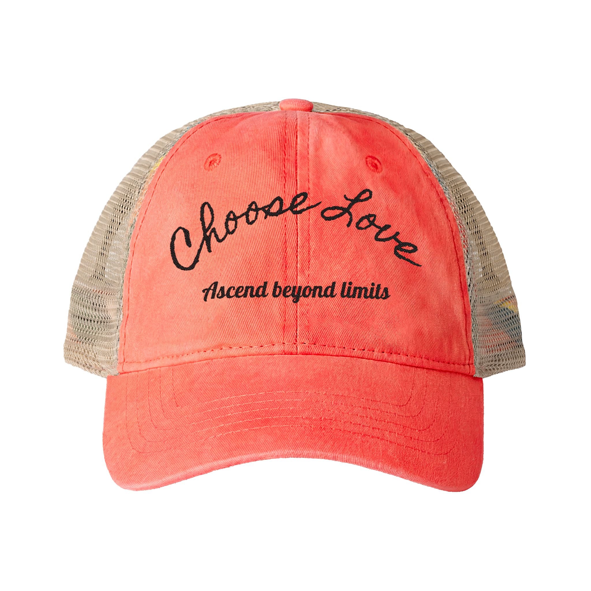 Women’s Choose love- mesh back cap