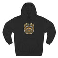 Fearless & Focused Shield Hoodie — Motivational Graphic Pullover