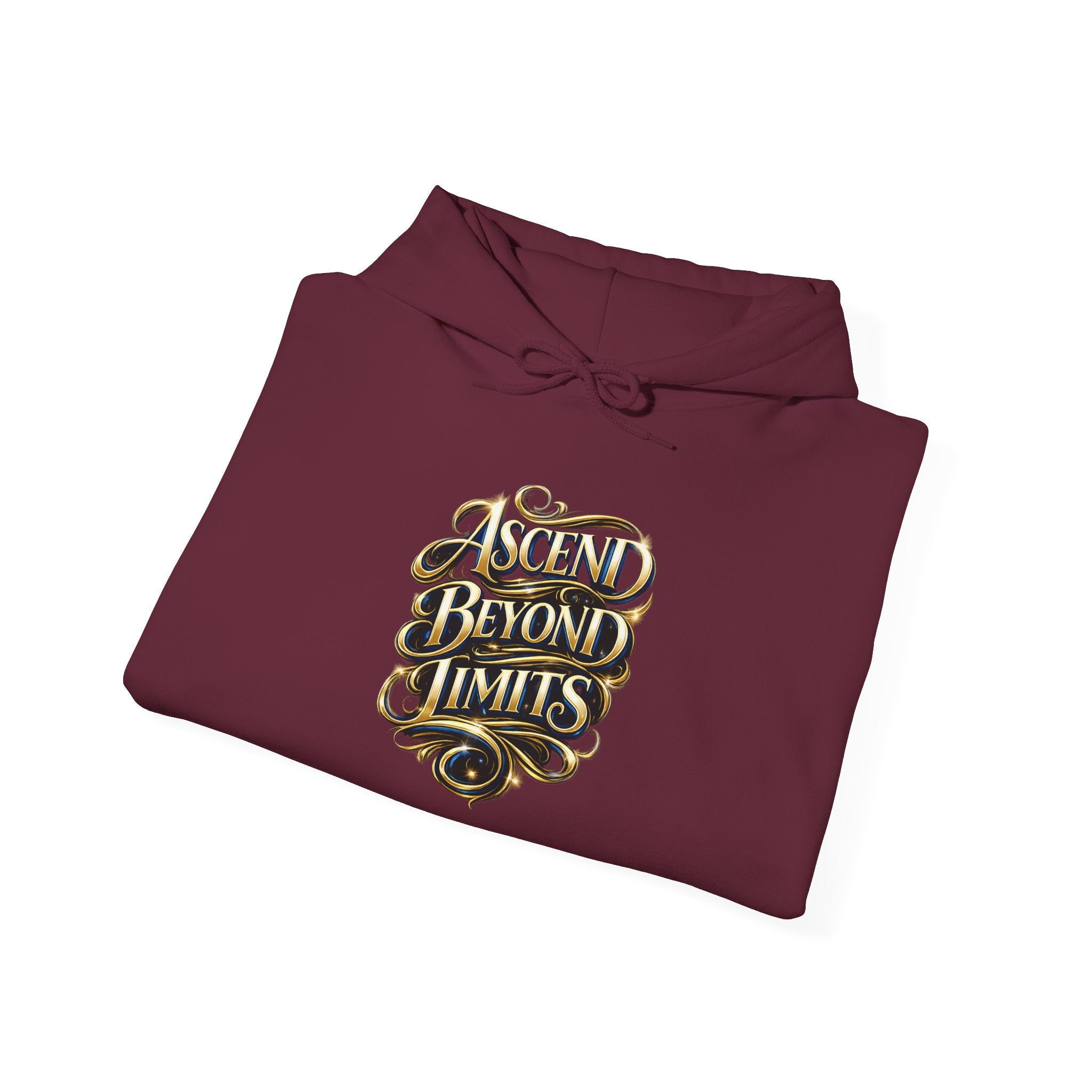 Ascend Beyond Limits Hoodie — “Average Is The Enemy” Inspirational Graphic Sweatshirt