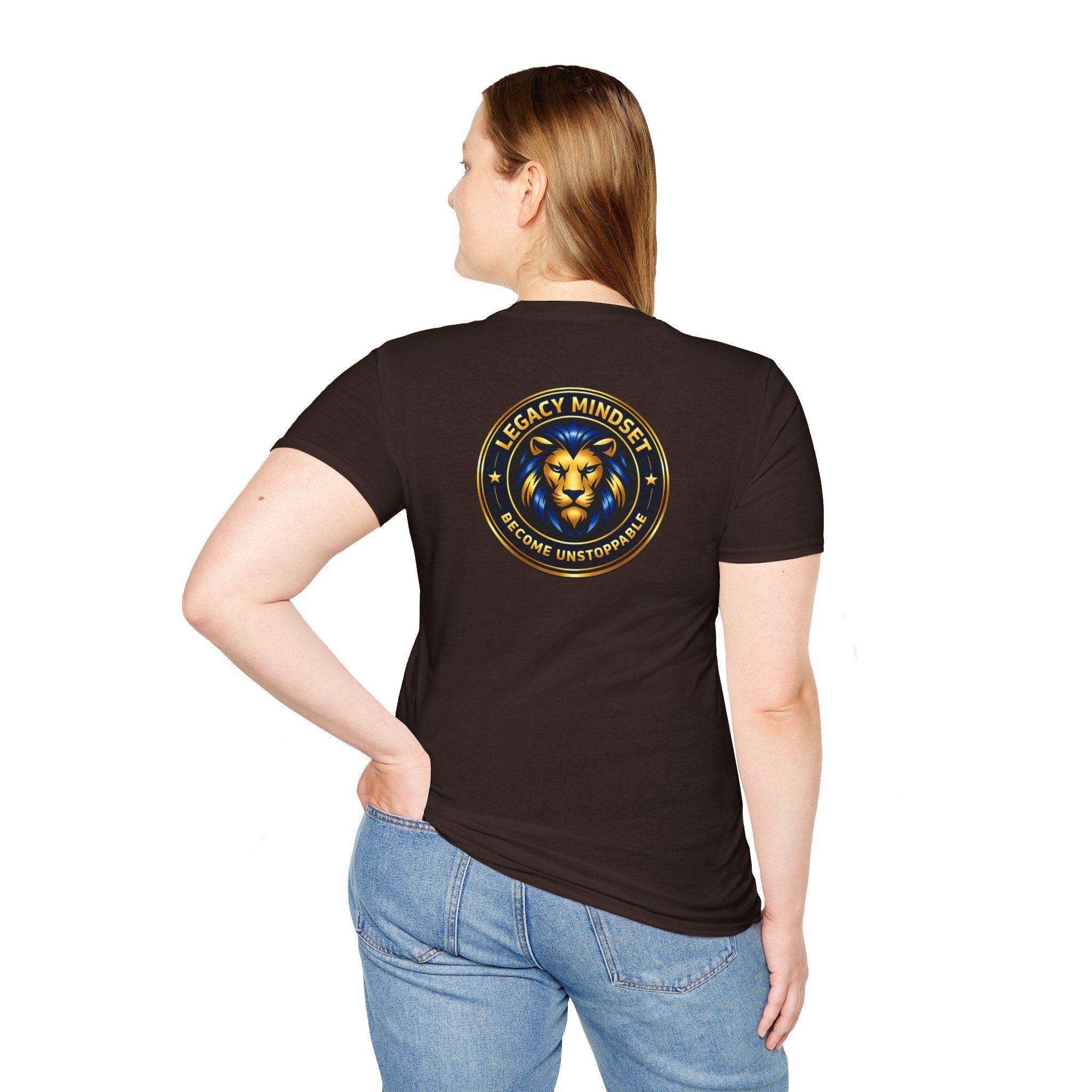 Discipline Today, Freedom Tomorrow T-Shirt — Legacy Mindset Lion Graphic