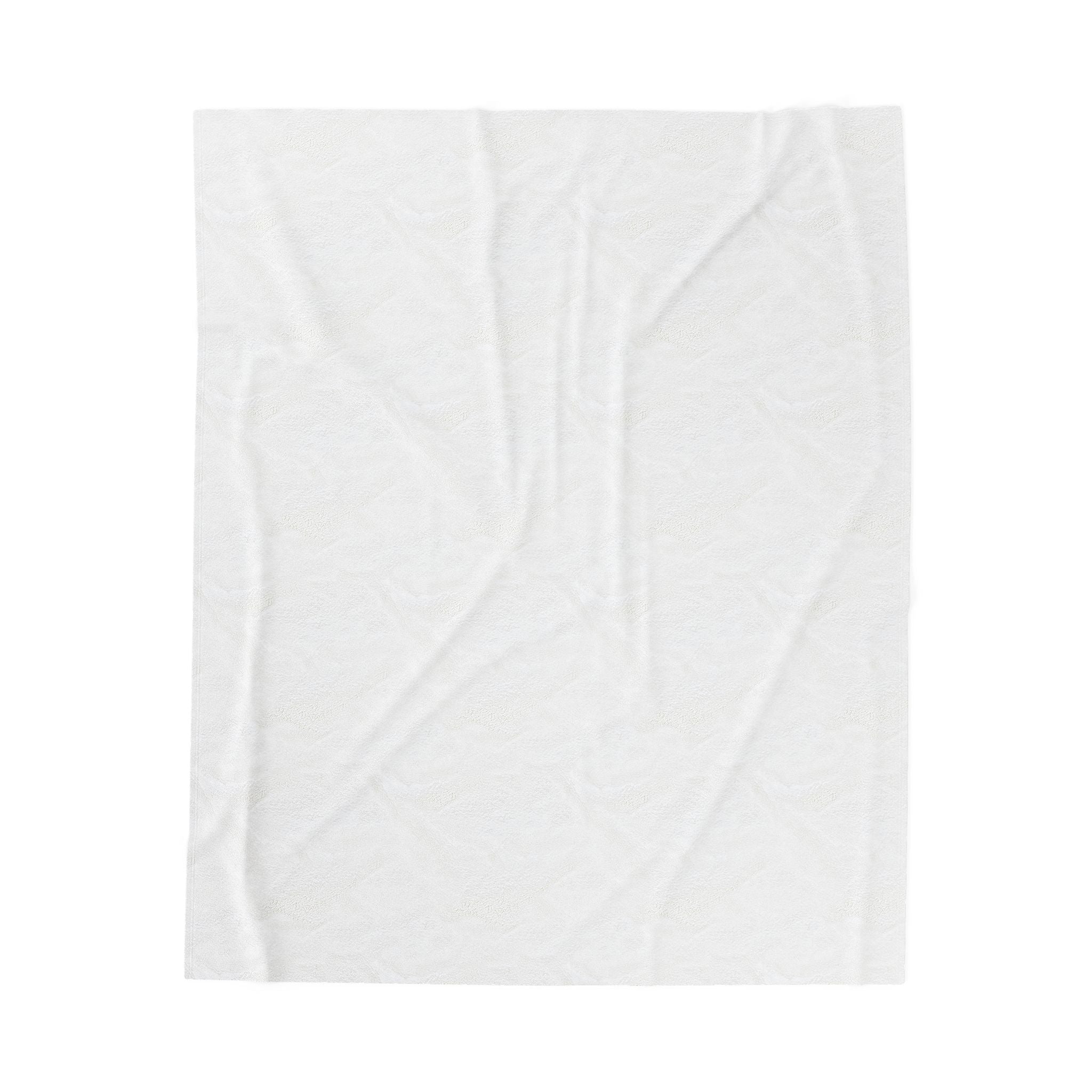 Faith Over Fear Velveteen Plush Blanket — Christian Inspirational Throw