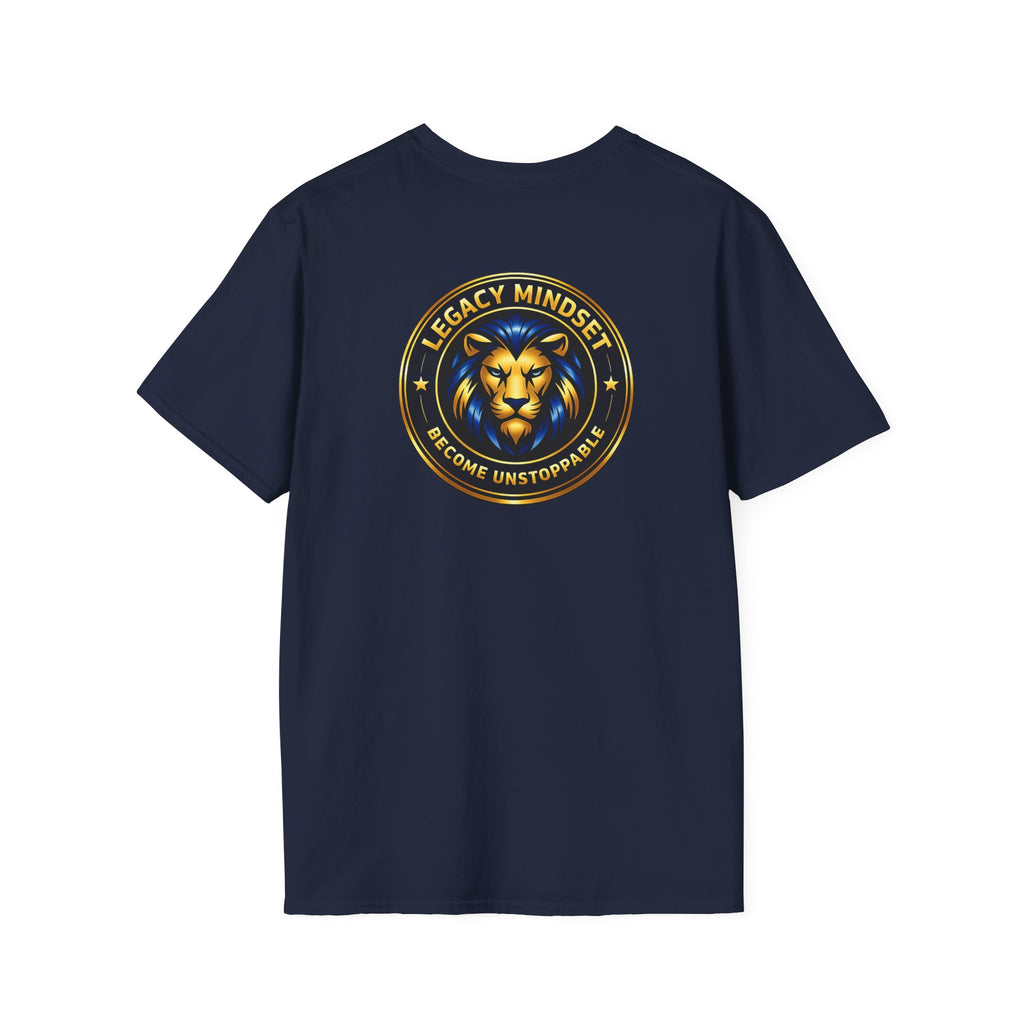 Discipline Today, Freedom Tomorrow T-Shirt — Legacy Mindset Lion Graphic