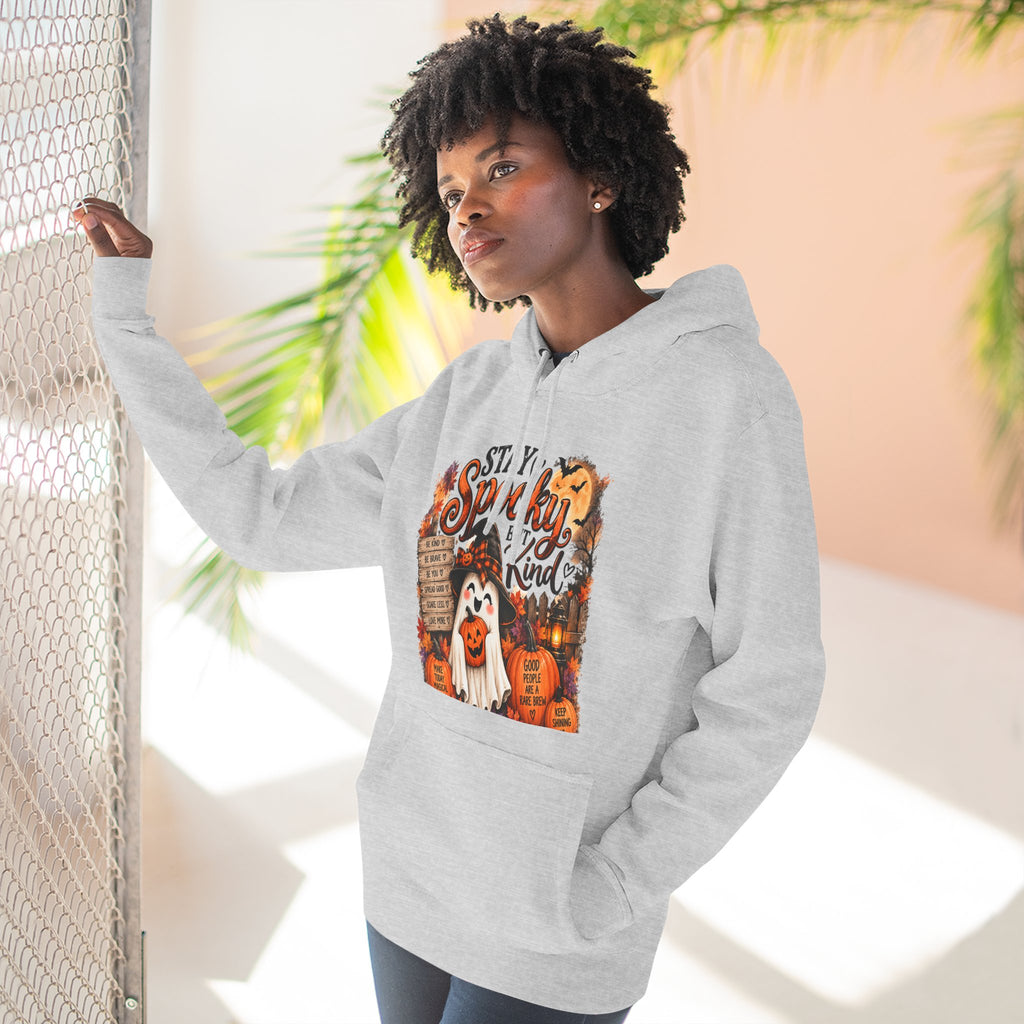 Halloween Stay Spooky But Be Kind Hoodie