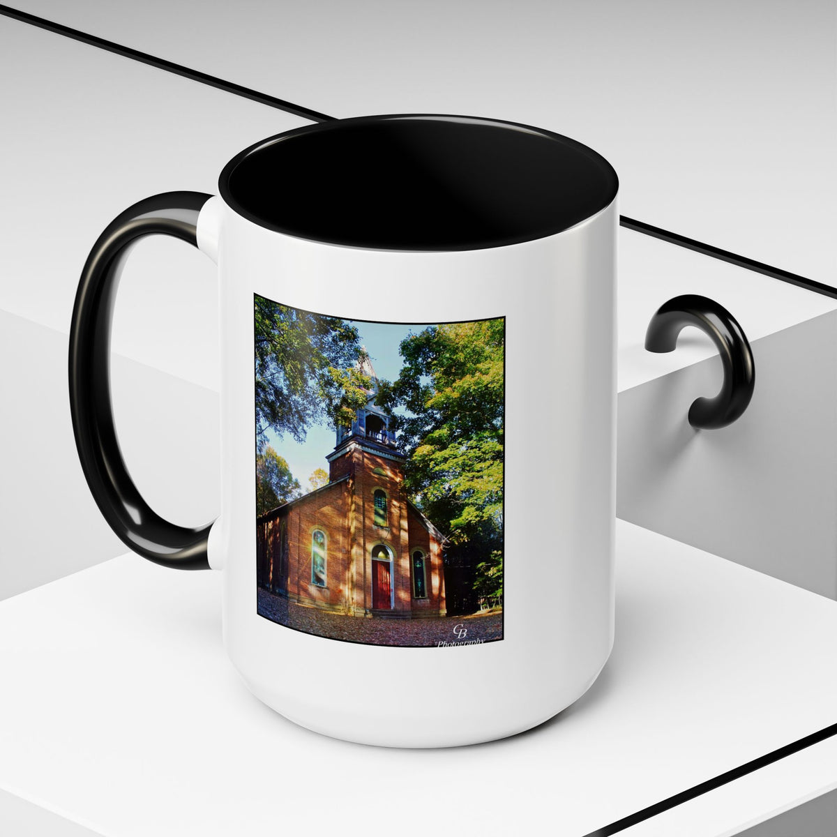 Psalm 23:6 Inspirational Christian Accent Mug