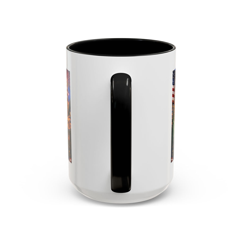 Patriotic Coffee Mug - "Happy 250 America!" Anniversary Design