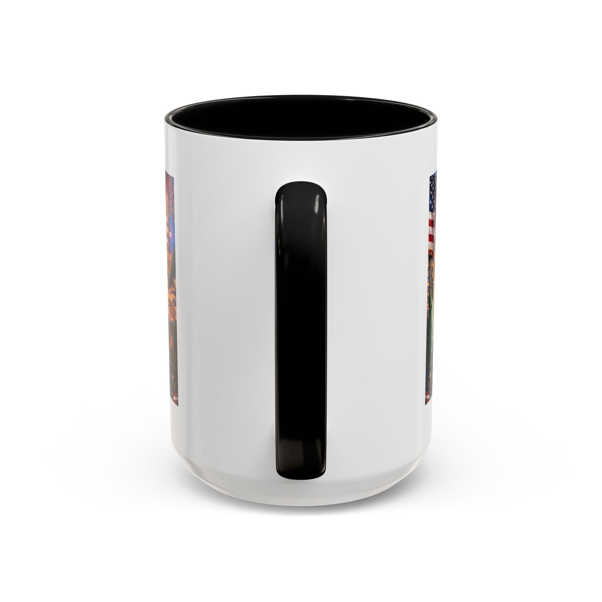 Patriotic Coffee Mug - "Happy 250 America!" Anniversary Design