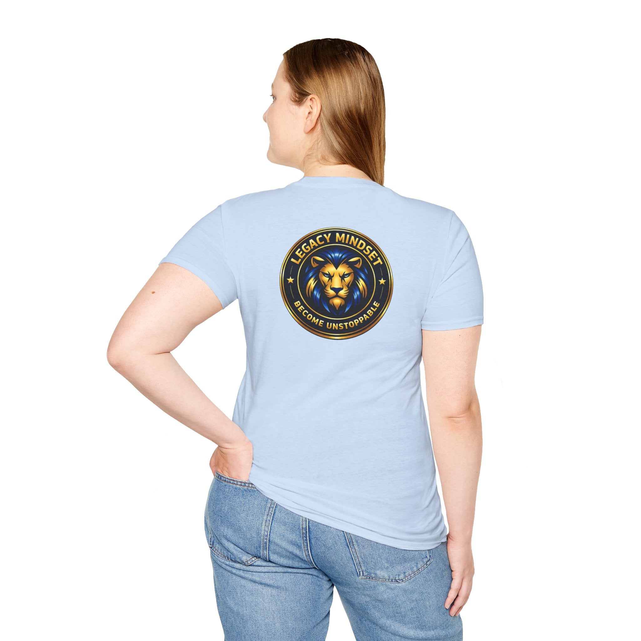 Discipline Today, Freedom Tomorrow T-Shirt — Legacy Mindset Lion Graphic