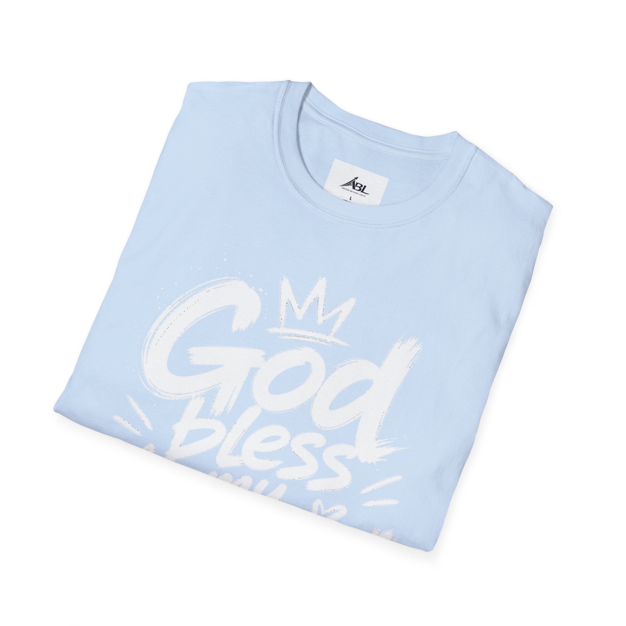 God Bless My Fam T-Shirt — Faith-Based Family Graphic Tee