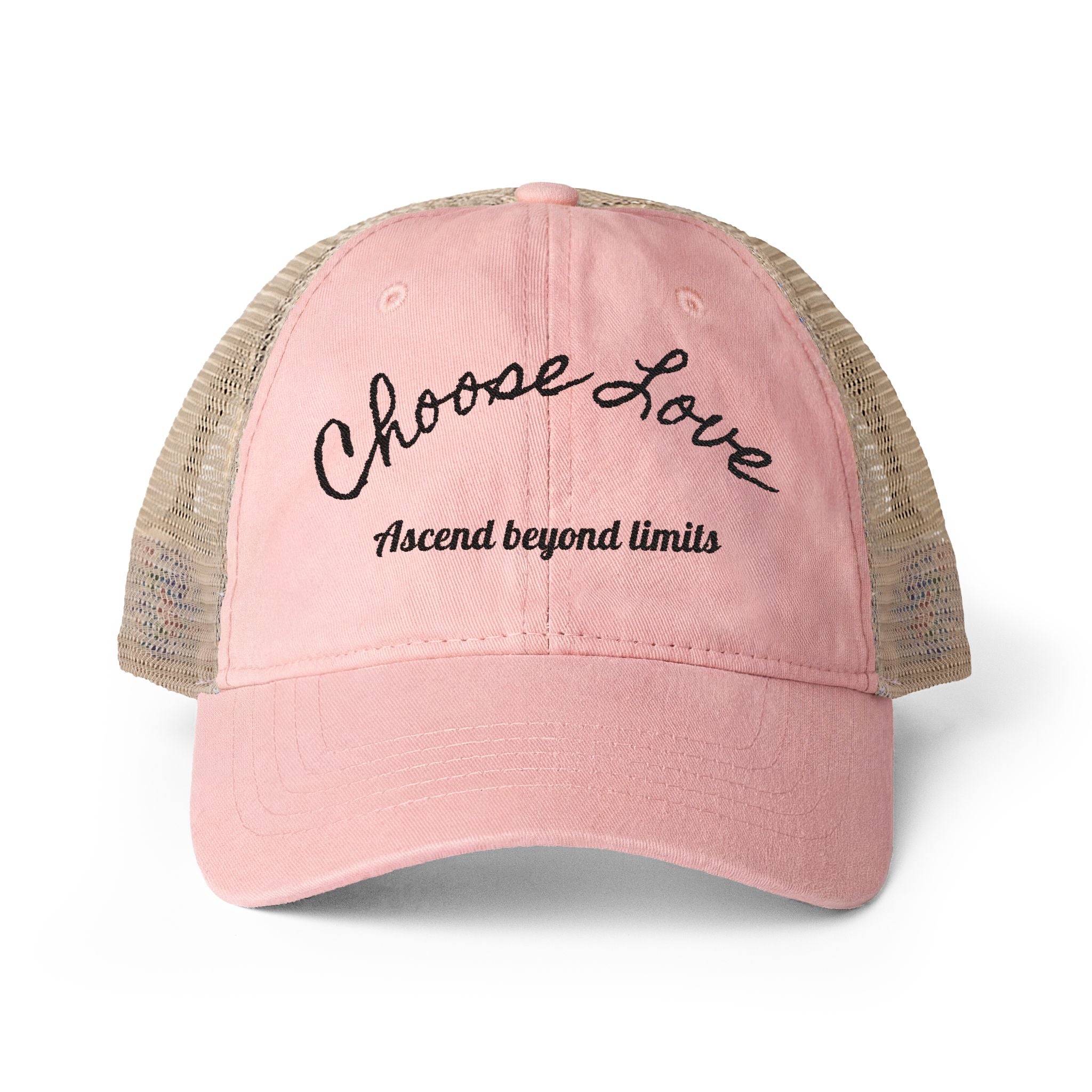 Women’s Choose love- mesh back cap
