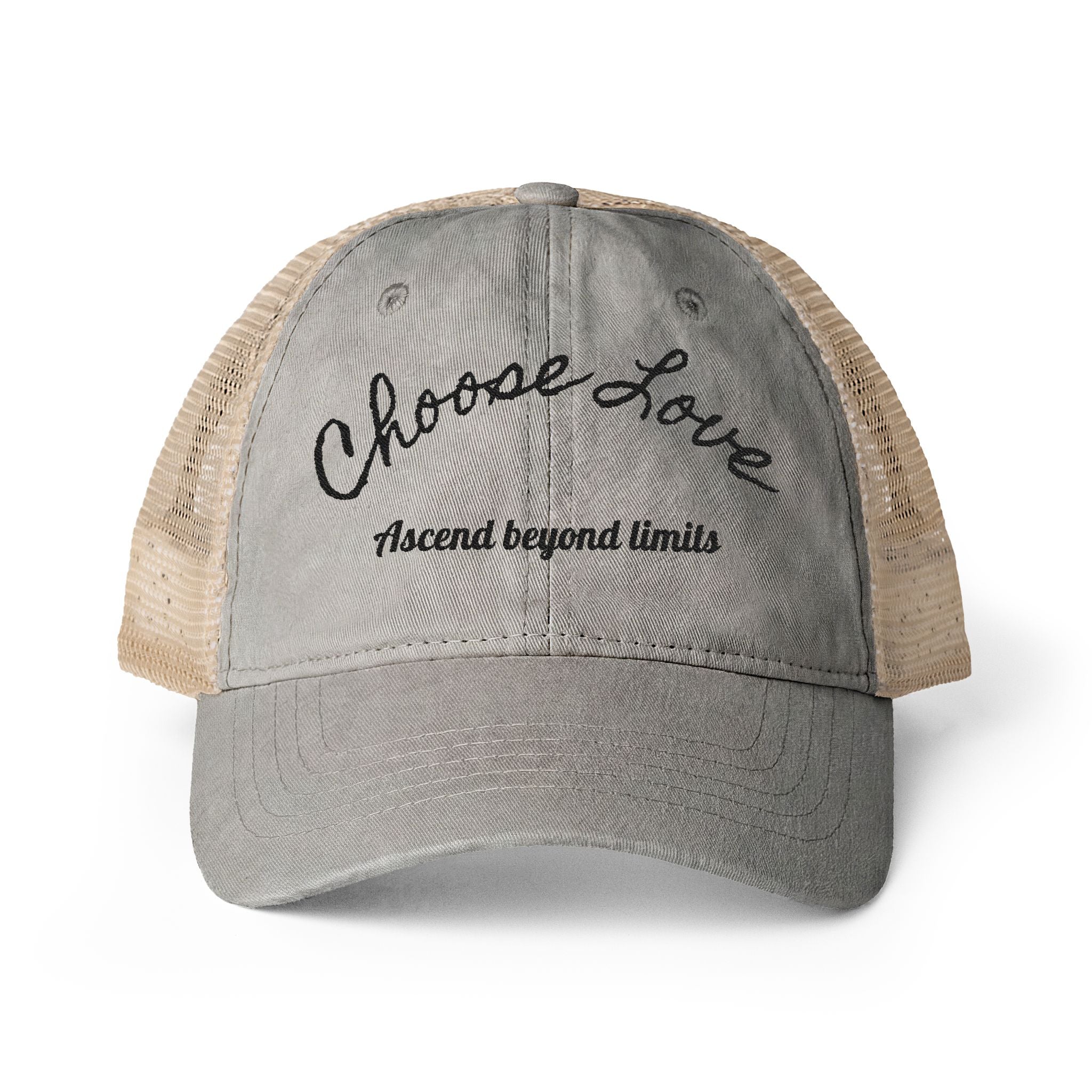 Women’s Choose love- mesh back cap