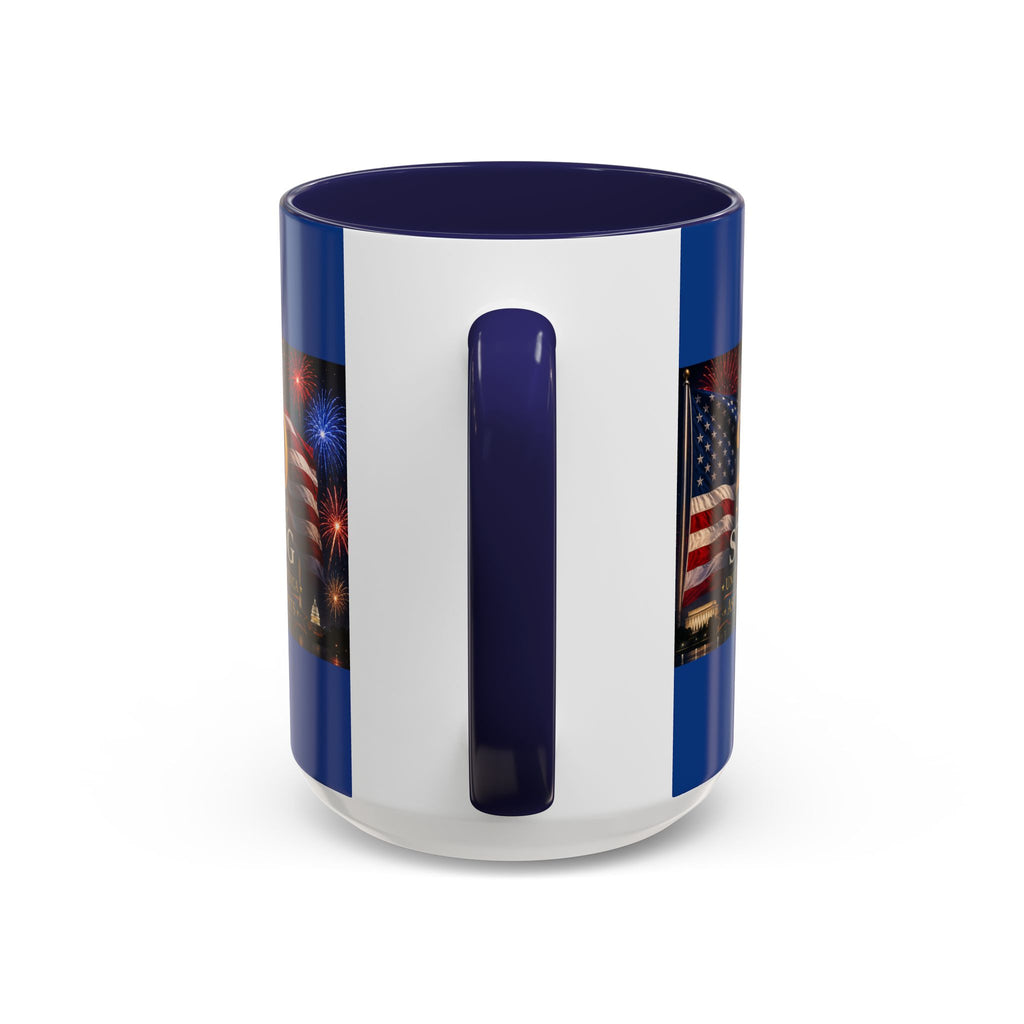 250 Years America Strong Coffee Mug — Patriotic USA Anniversary 11/15oz