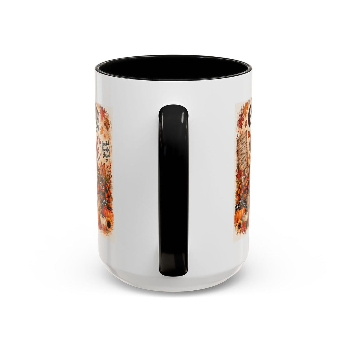 Gobble 'Til You Wobble — Thanksgiving Accent Mug