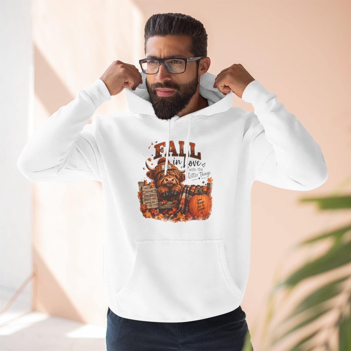 Fall in Love — Autumn Pumpkin Dog Hoodie