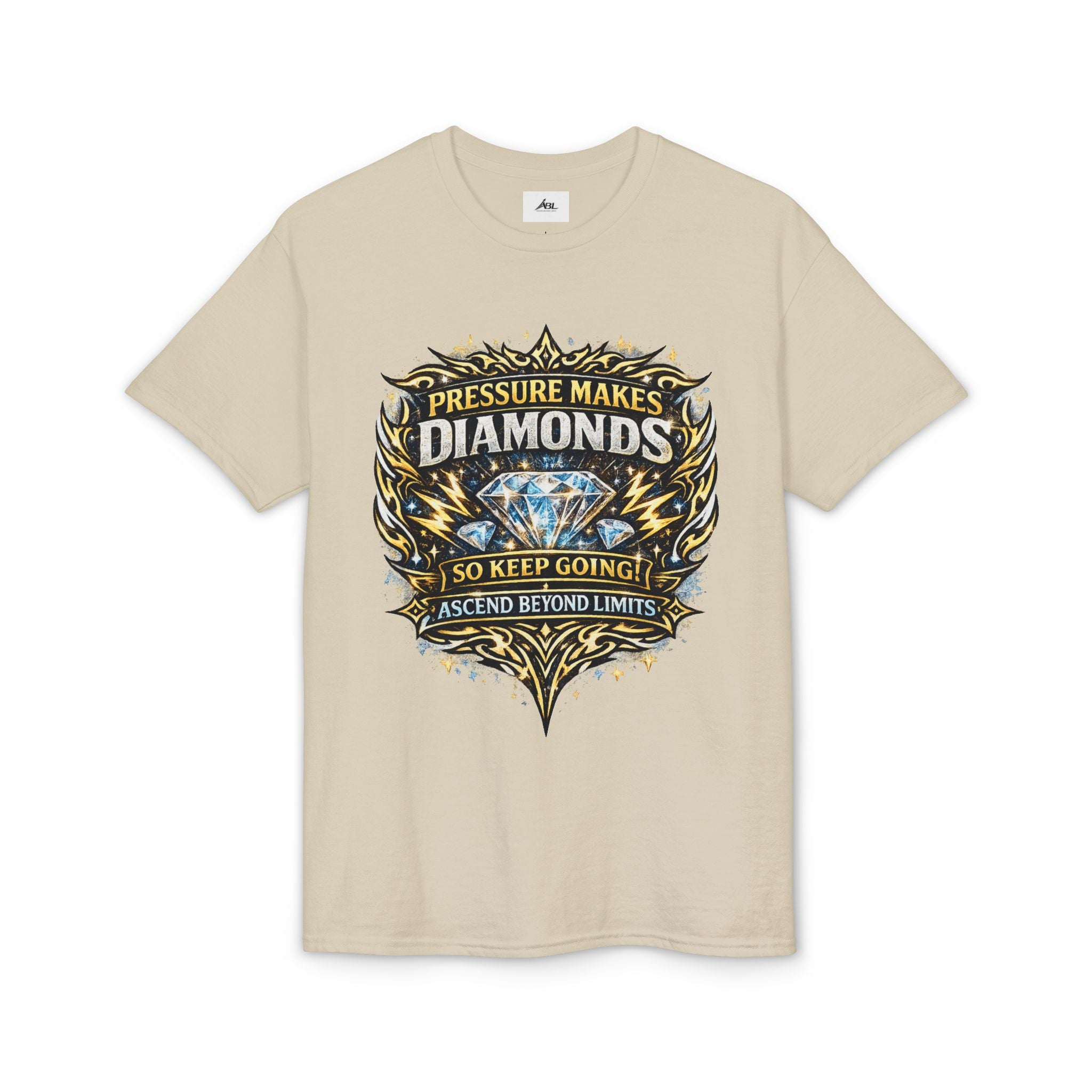 Pressure Makes Diamonds T-Shirt — Motivational Inspirational Graphic Tee