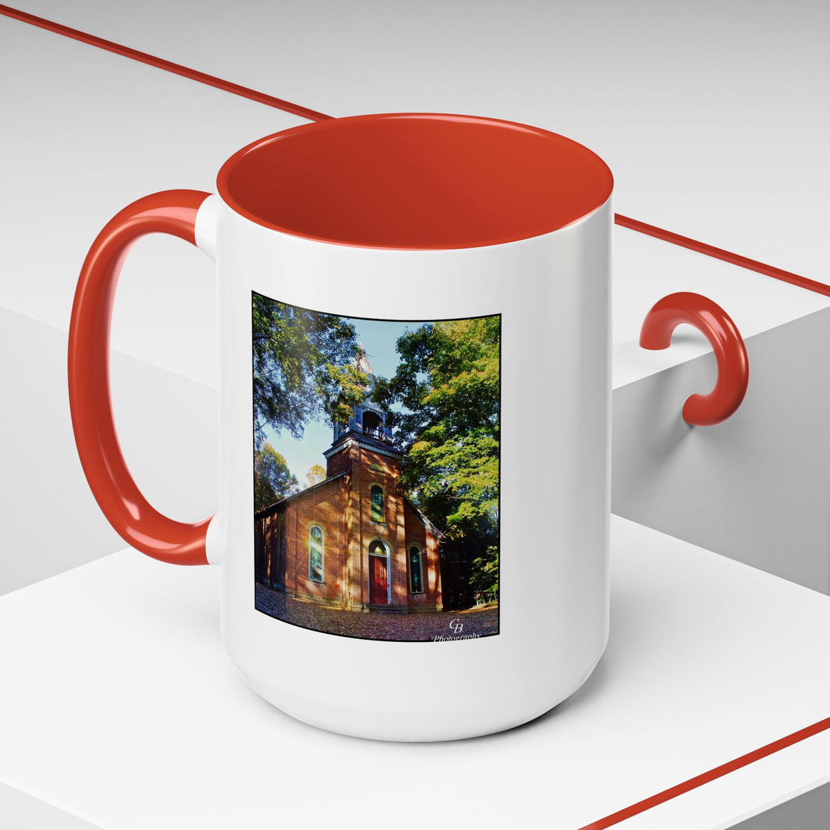 Psalm 23:6 Inspirational Christian Accent Mug