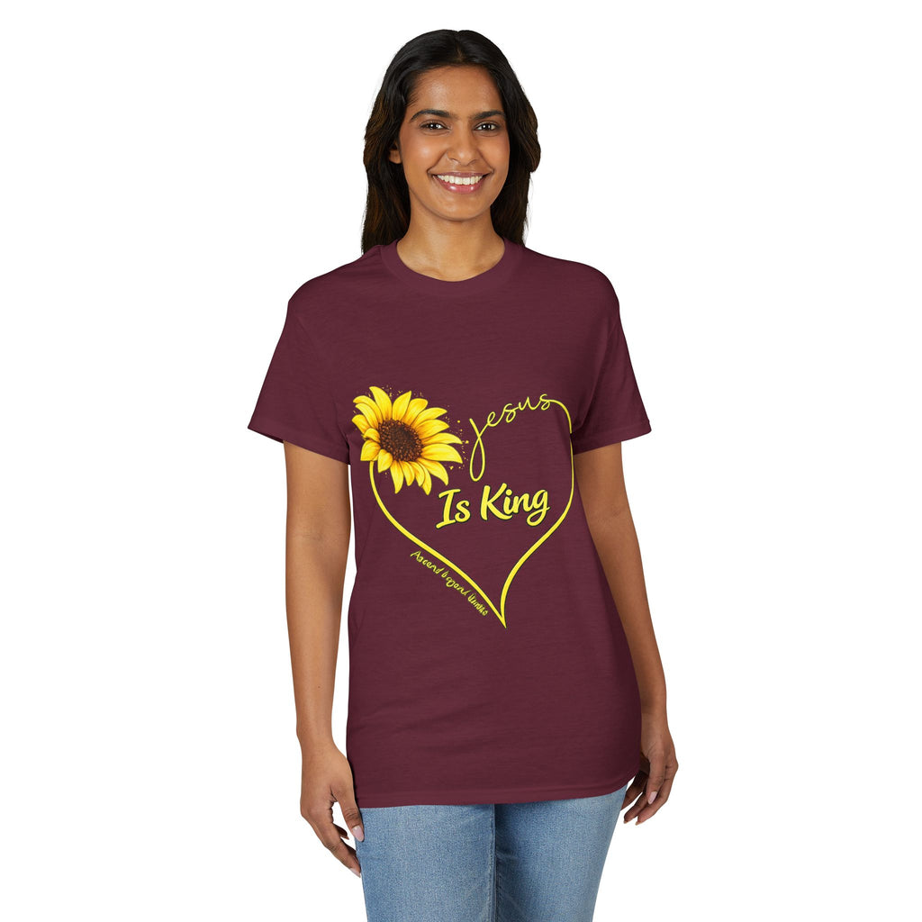 Jesus Is King Sunflower T-Shirt