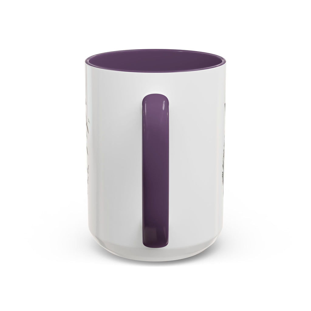 Ascend Beyond Limits- hand sketched feather Coffee-Accent Mug (11/15oz)