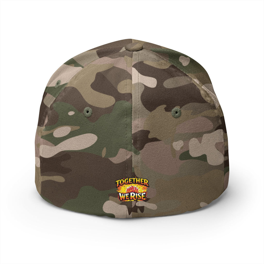 Ascend Mountain Embroidered Hat — 'Together We Rise' Closed-Back Cap