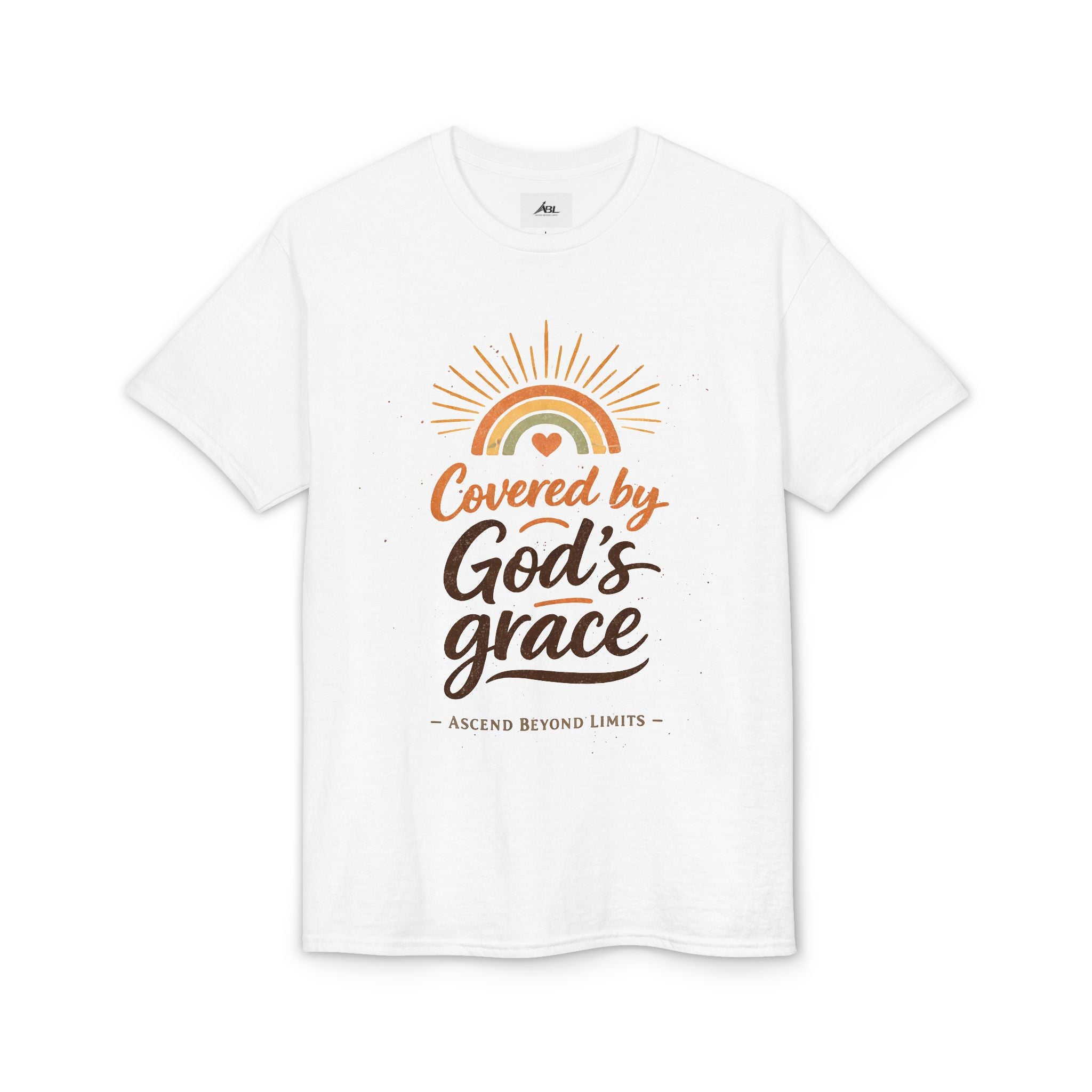 Covered by God's Grace T-Shirt — Christian Faith Inspirational Tee