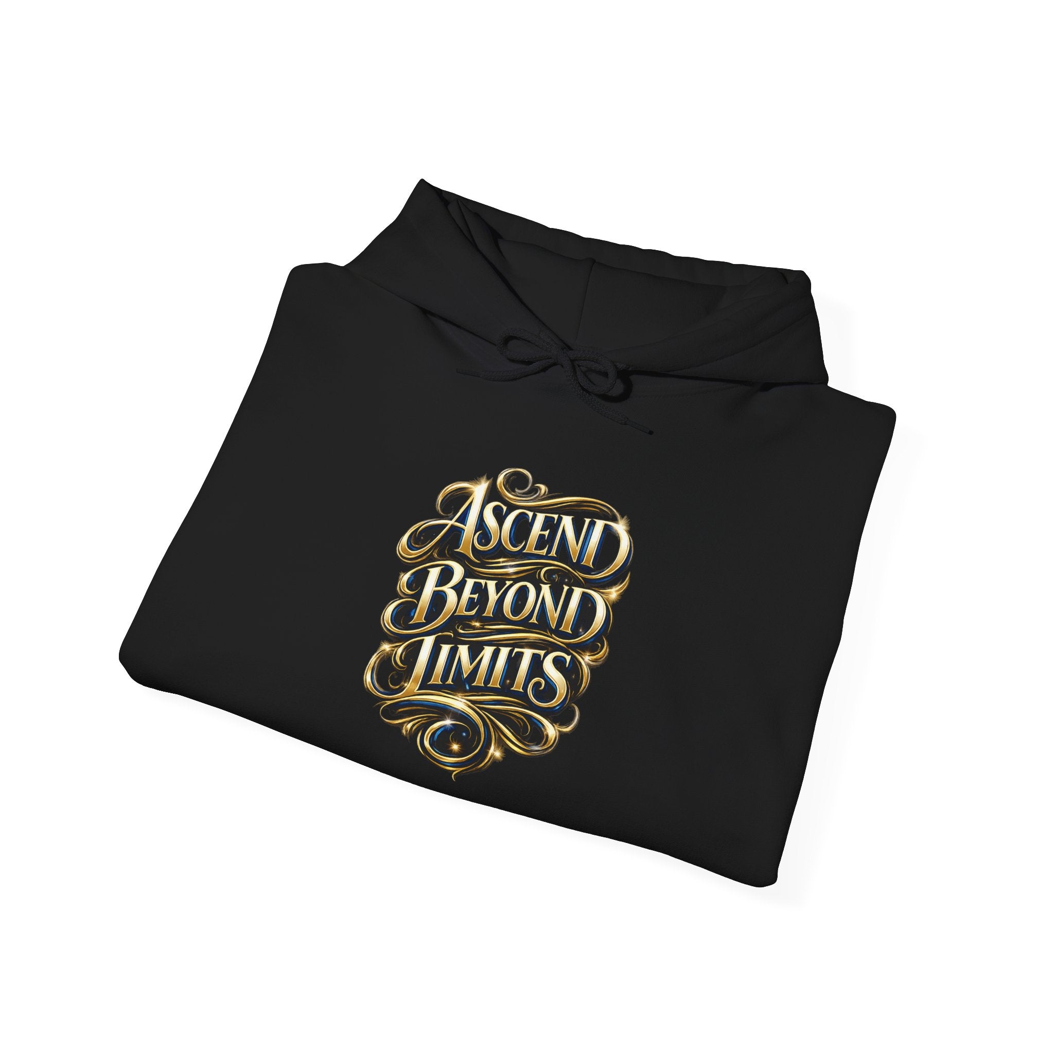 Ascend Beyond Limits Hoodie — “Average Is The Enemy” Inspirational Graphic Sweatshirt