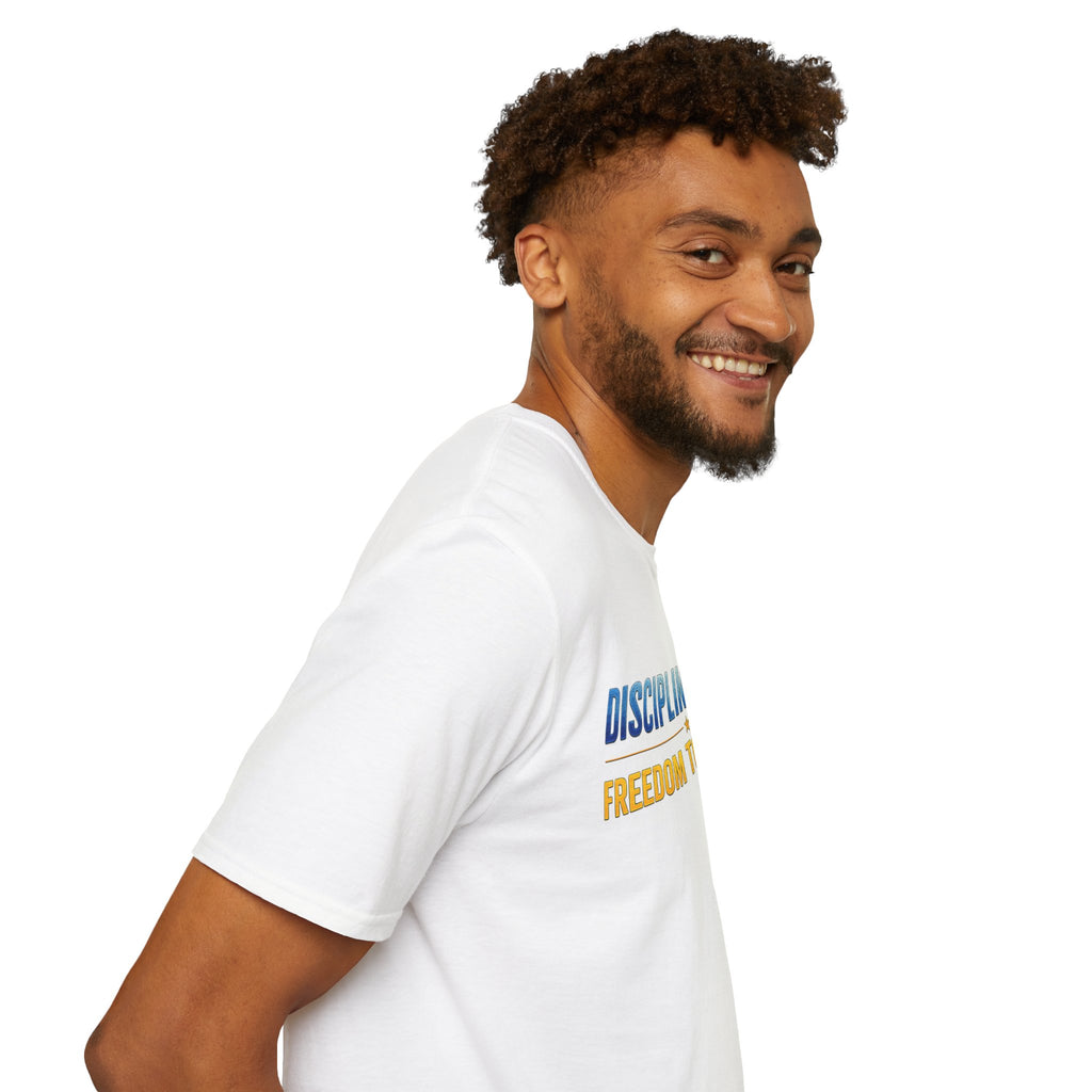 Discipline Today, Freedom Tomorrow T-Shirt — Legacy Mindset Lion Graphic
