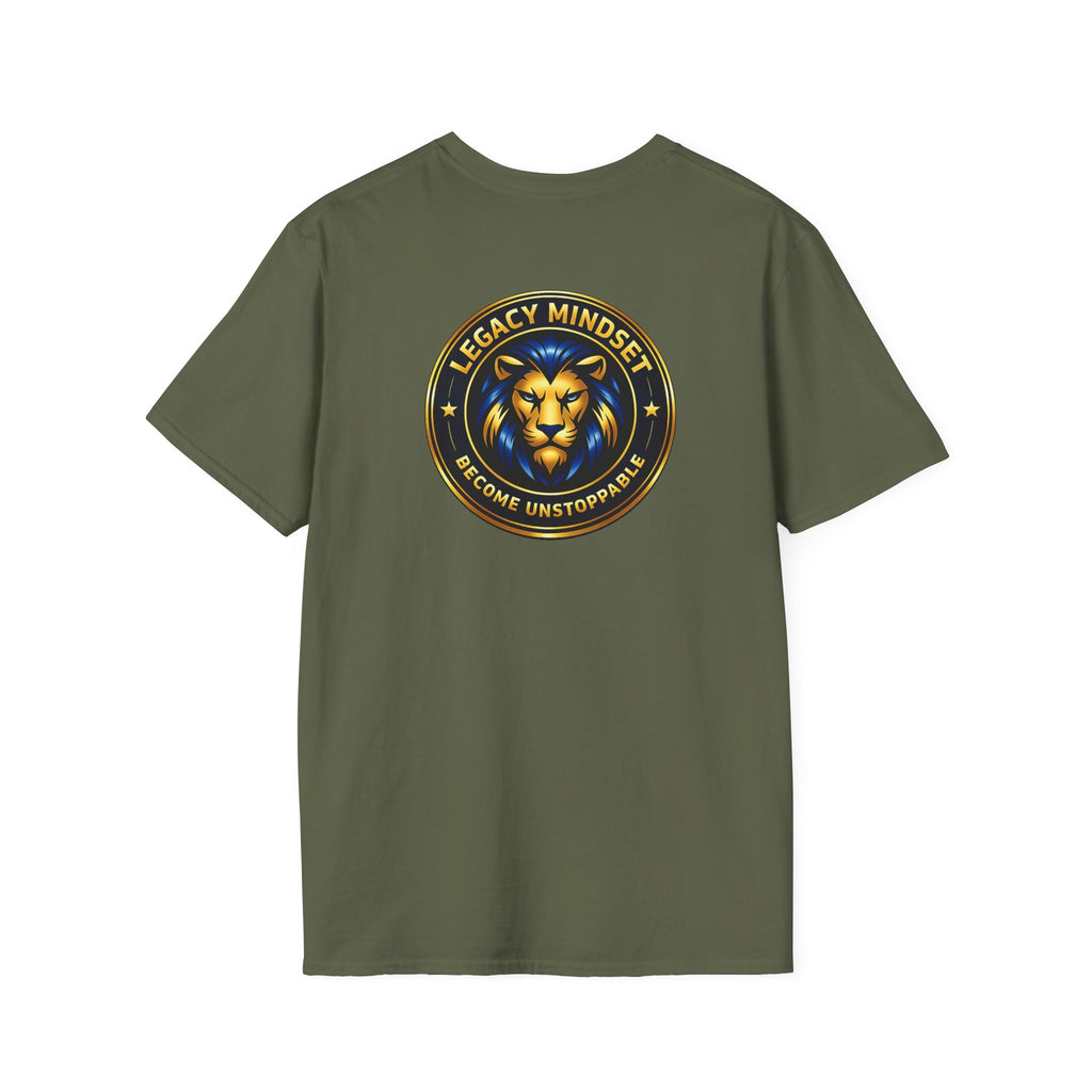 Discipline Today, Freedom Tomorrow T-Shirt — Legacy Mindset Lion Graphic