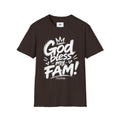 God Bless My Fam T-Shirt — Faith-Based Family Graphic Tee