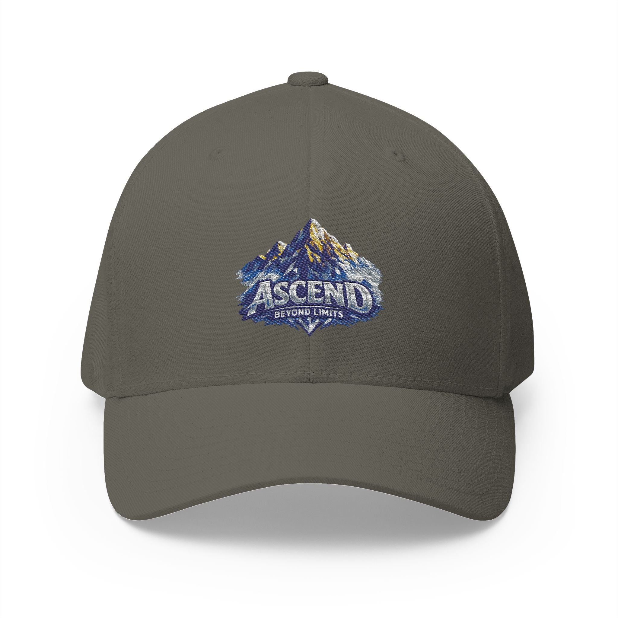 Ascend Mountain Embroidered Hat — 'Together We Rise' Closed-Back Cap