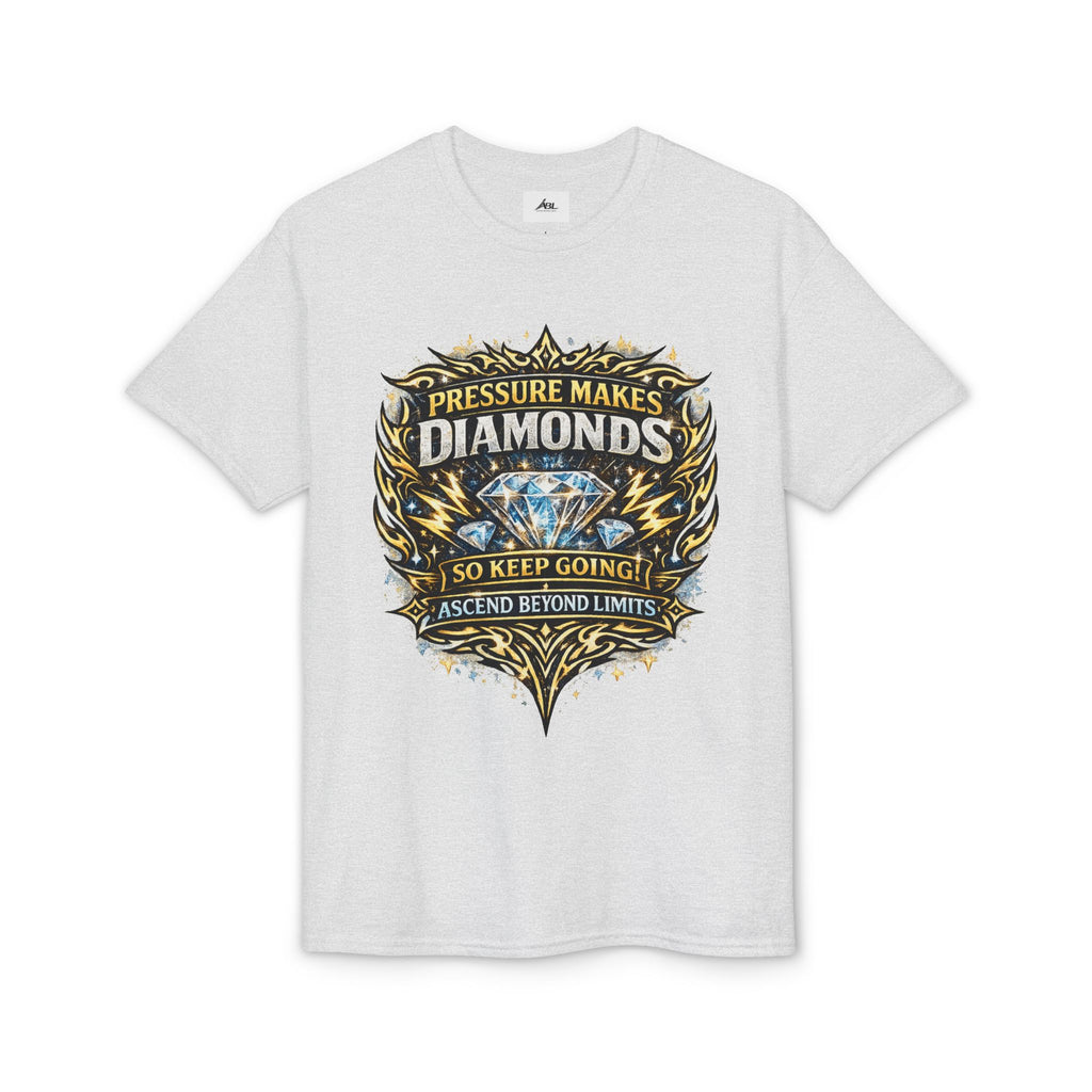 Pressure Makes Diamonds T-Shirt — Motivational Inspirational Graphic Tee