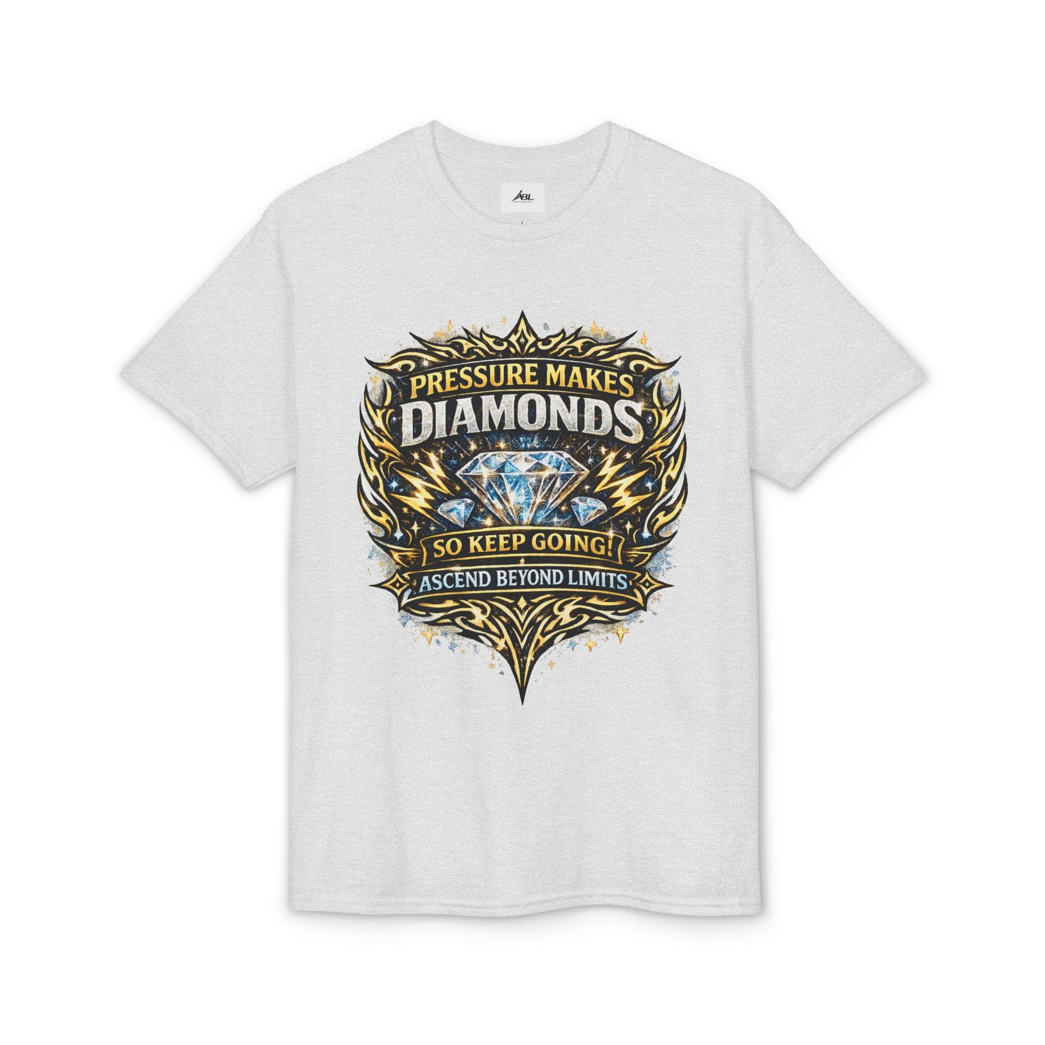 Pressure Makes Diamonds T-Shirt — Motivational Inspirational Graphic Tee