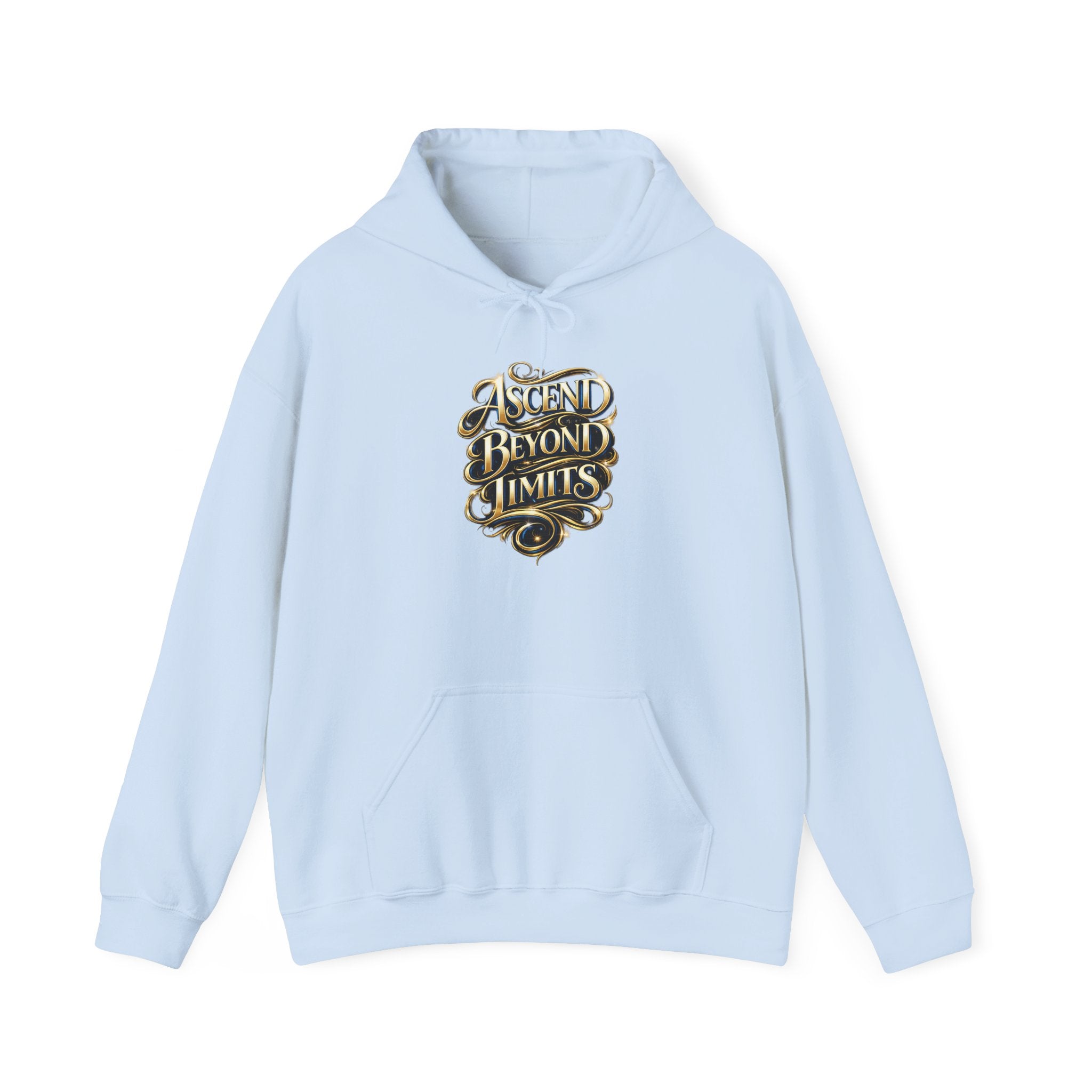 Ascend Beyond Limits Hoodie — “Average Is The Enemy” Inspirational Graphic Sweatshirt