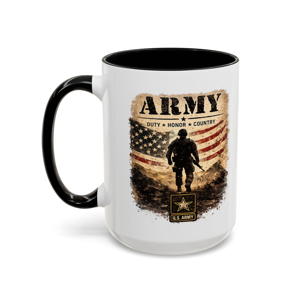 Army Military Tribute Accent Mug (11/15oz)