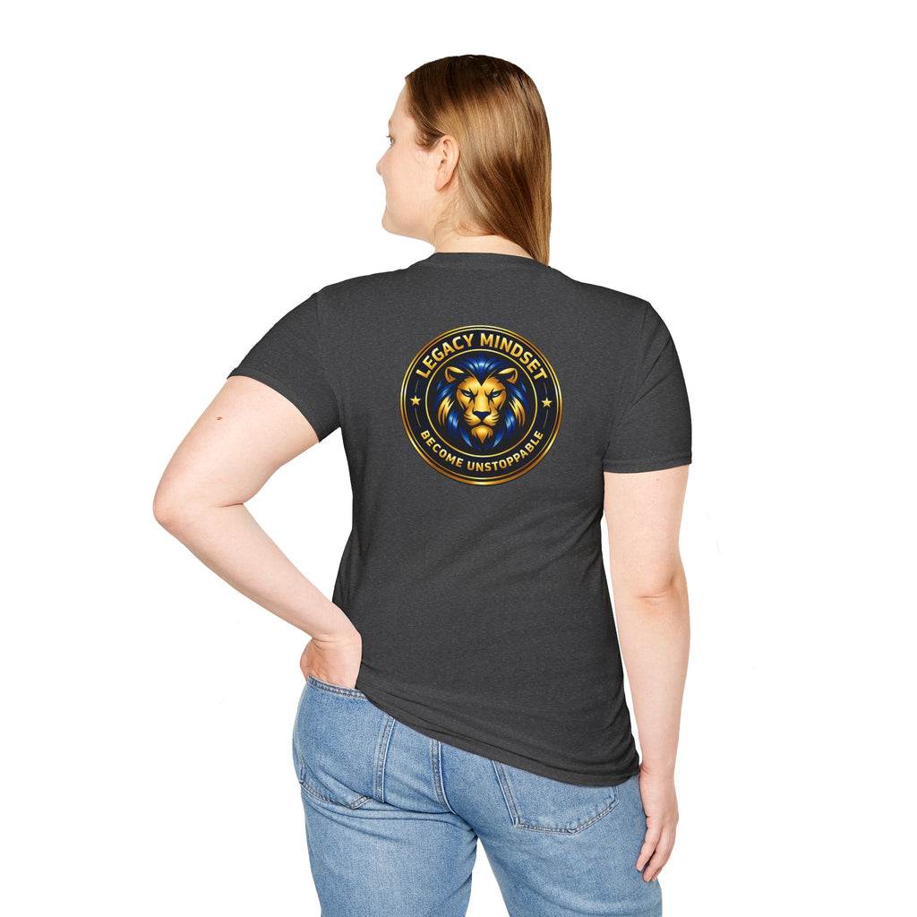 Discipline Today, Freedom Tomorrow T-Shirt — Legacy Mindset Lion Graphic
