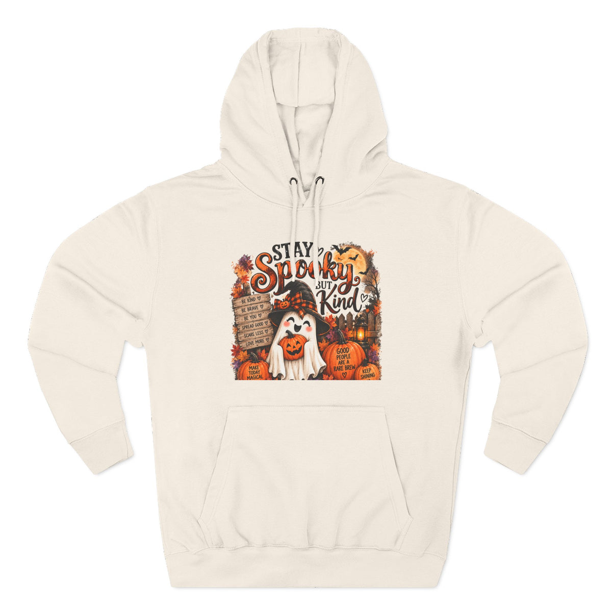 Halloween Stay Spooky But Be Kind Hoodie